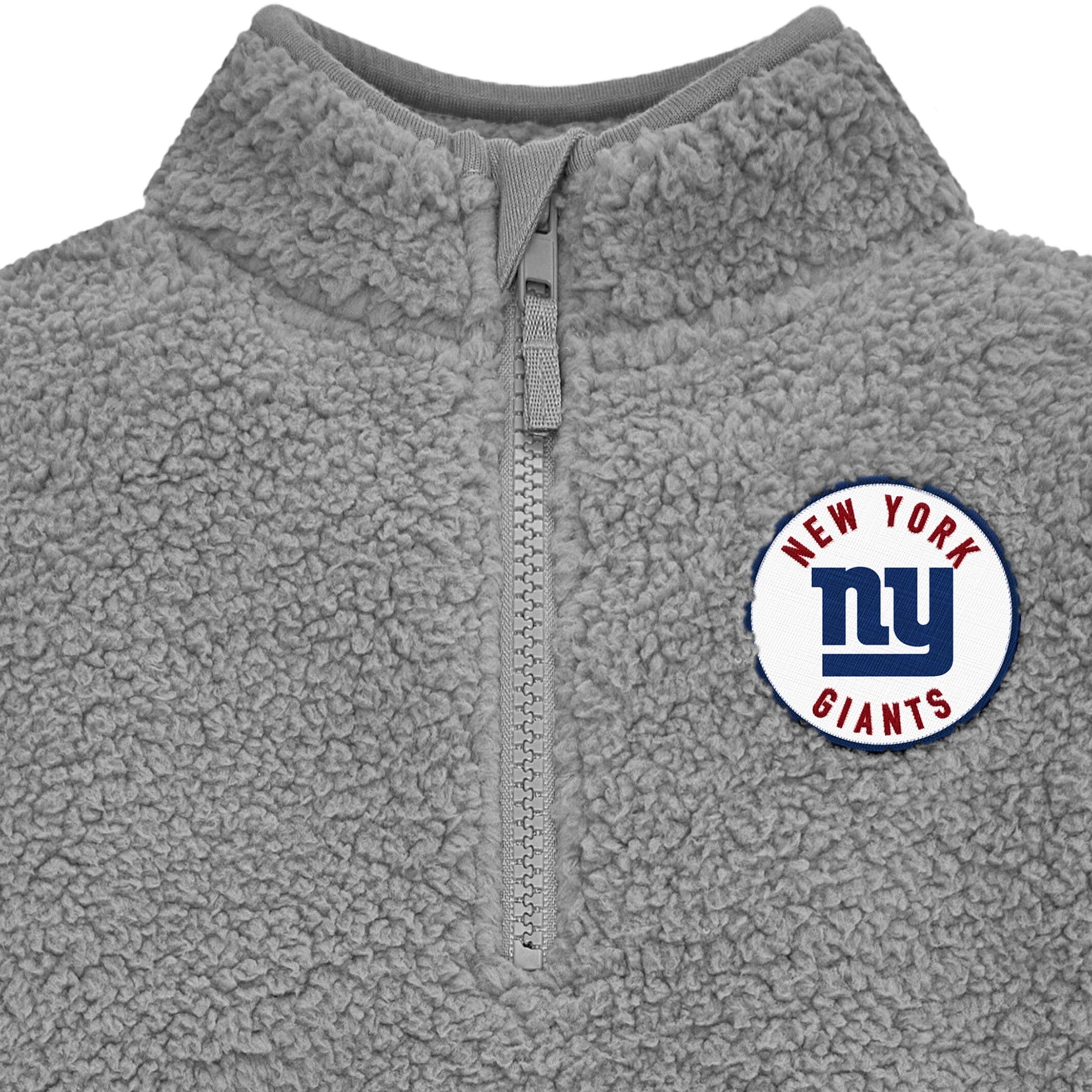 Infant & Toddler New York Giants 1/4 Zip Sherpa Top