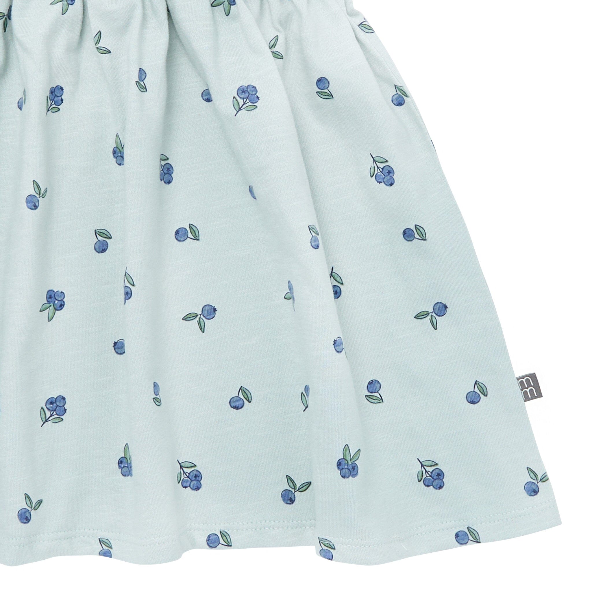 Infant & Toddler Girls Light Sky Blueberries Bow Back Dress