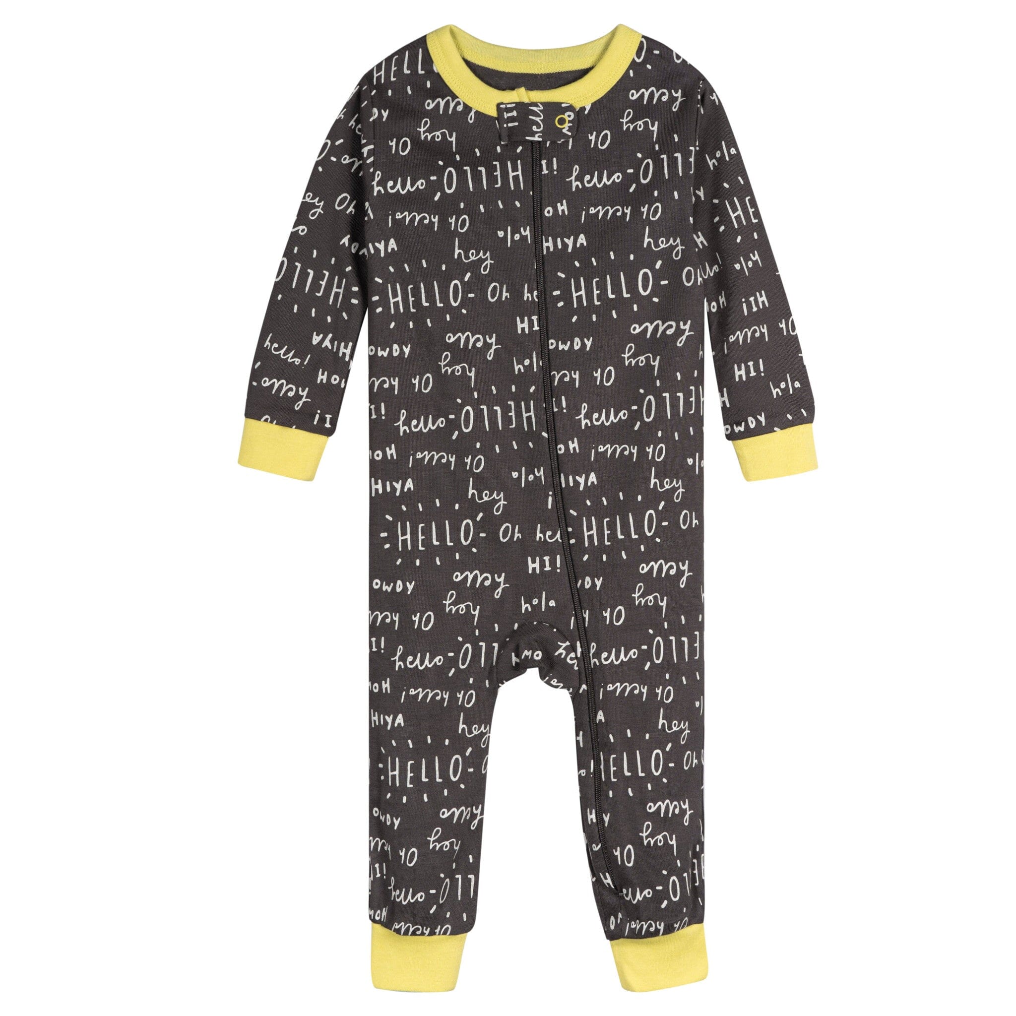 3-Pack Baby Neutral Goodnight Footless Pajamas