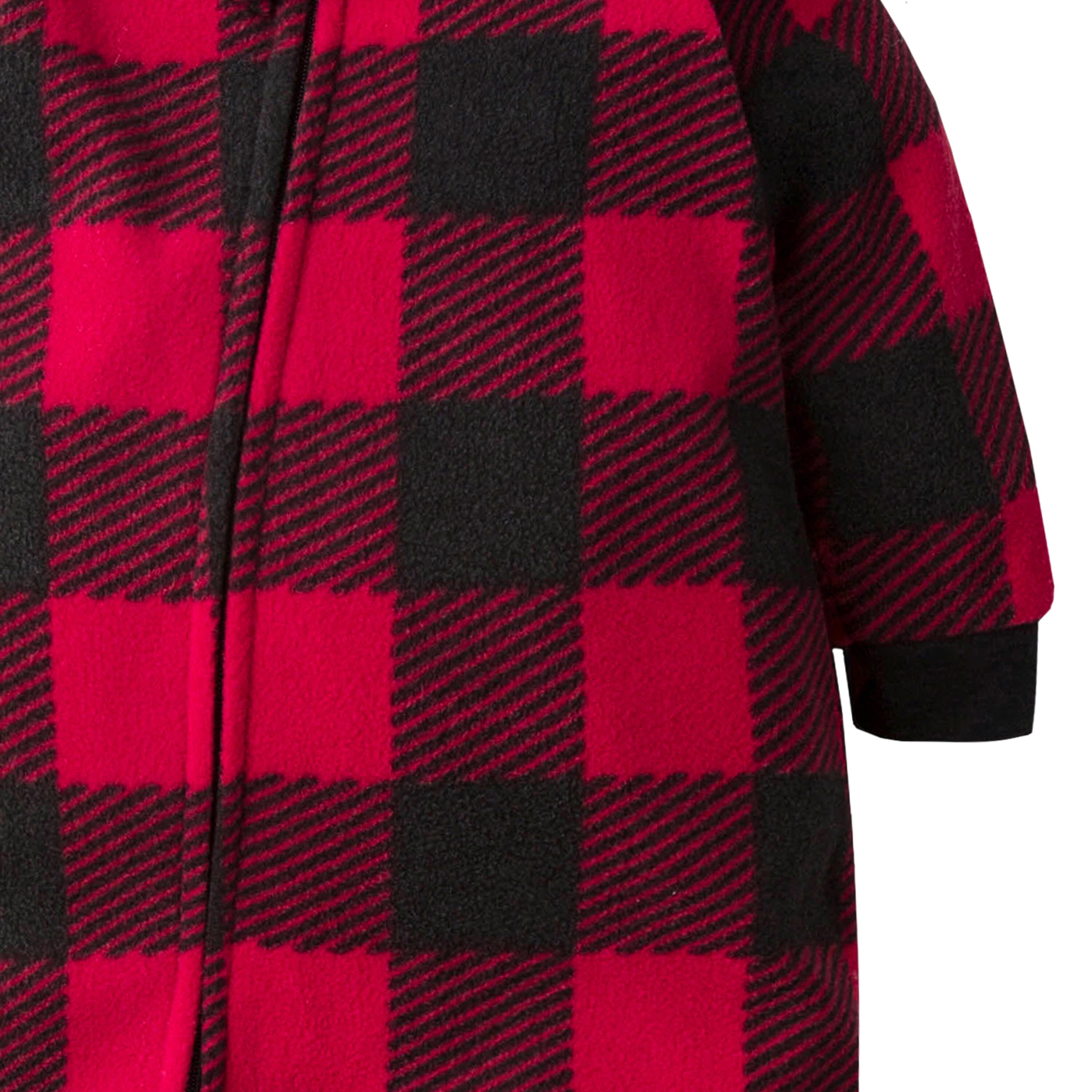 Baby & Toddler Neutral Buffalo Plaid Fleece Pajamas