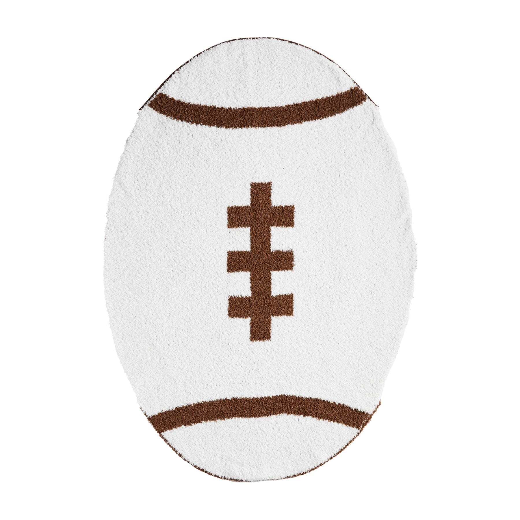 Mud Pie Chenille Football Blanket