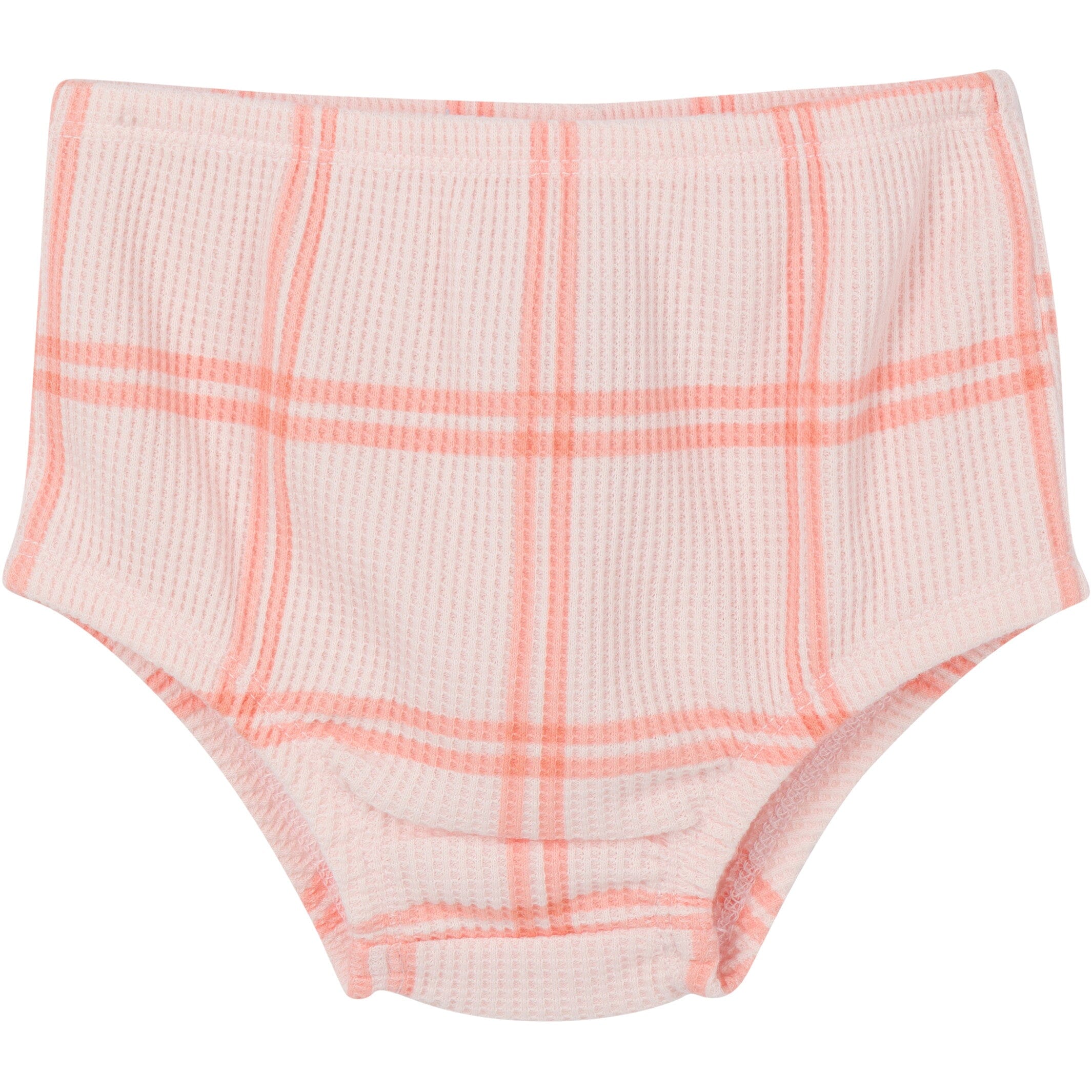 2-Piece Baby Girls Pink Plaid Dress Set