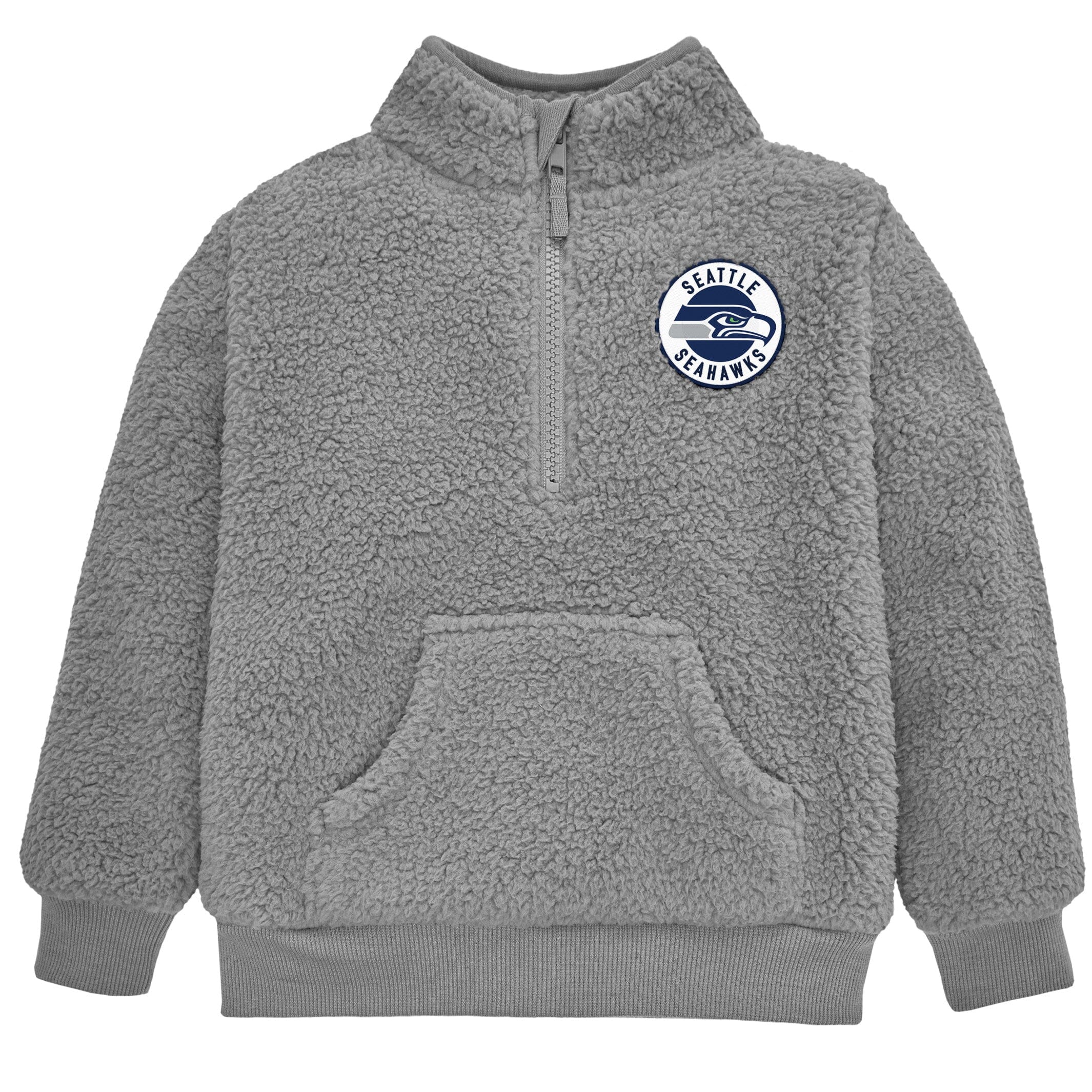 Infant & Toddler Seattle Seahawks 1/4 Zip Sherpa Top