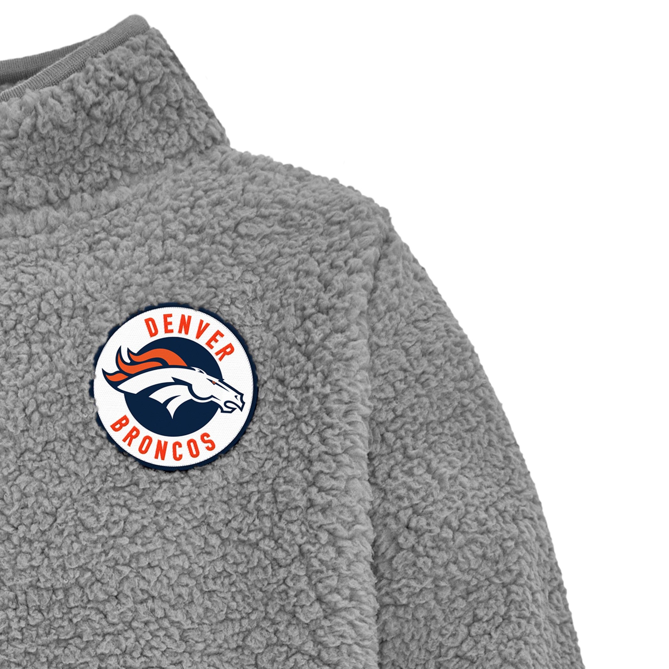 Infant & Toddler Denver Broncos 1/4 Zip Sherpa Top