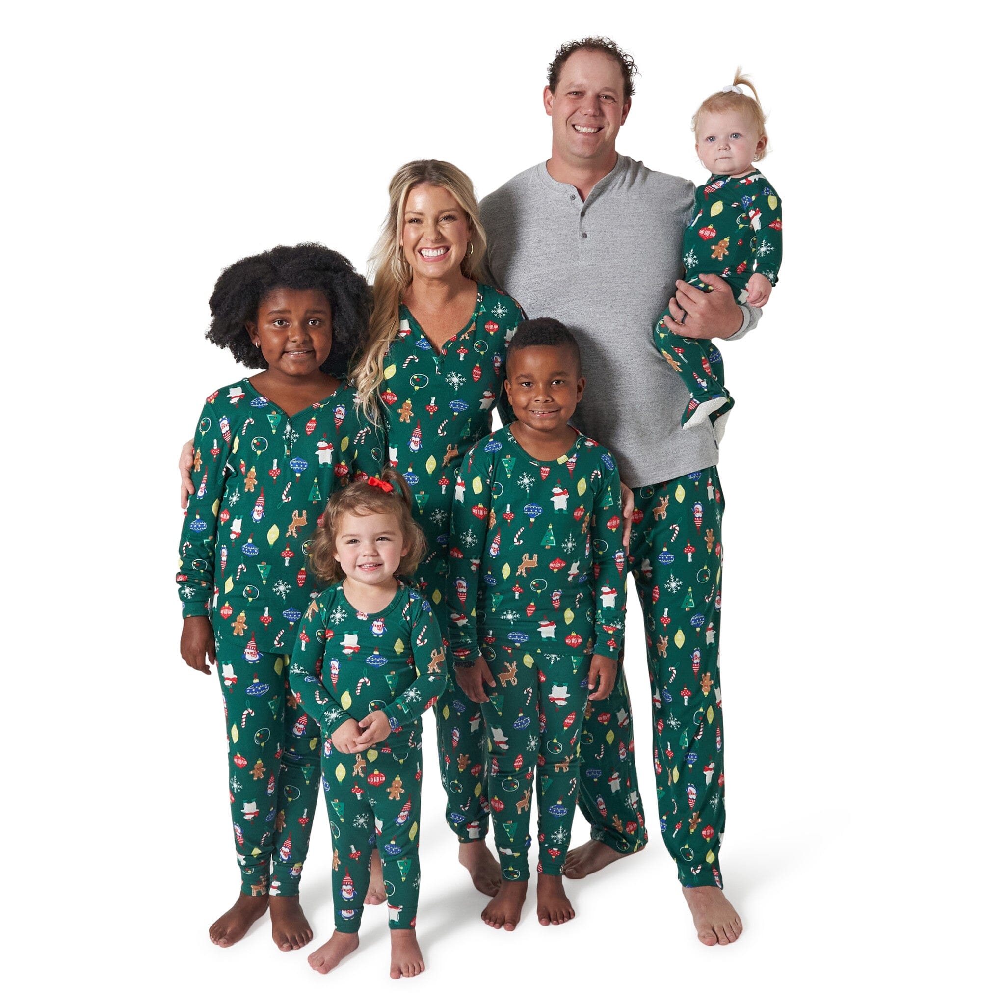 Baby & Toddler Neutral Ornaments Snug Fit Footed Pajamas