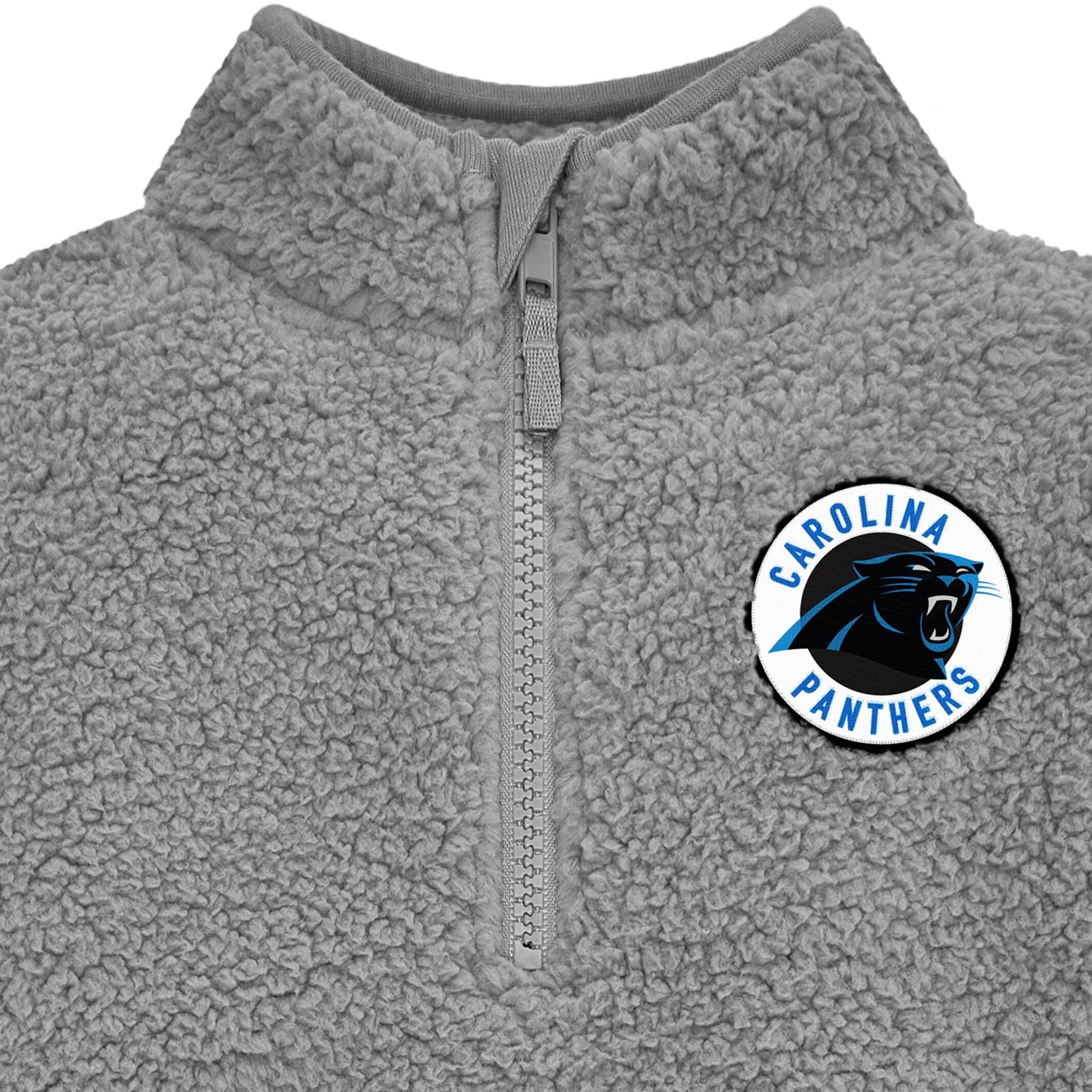 Infant & Toddler Carolina Panthers 1/4 Zip Sherpa Top