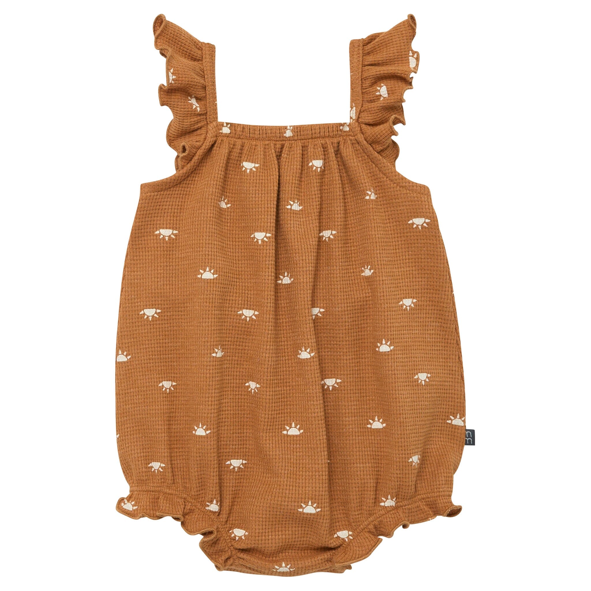 Baby Girls Medium Brown Sun Bubble Romper