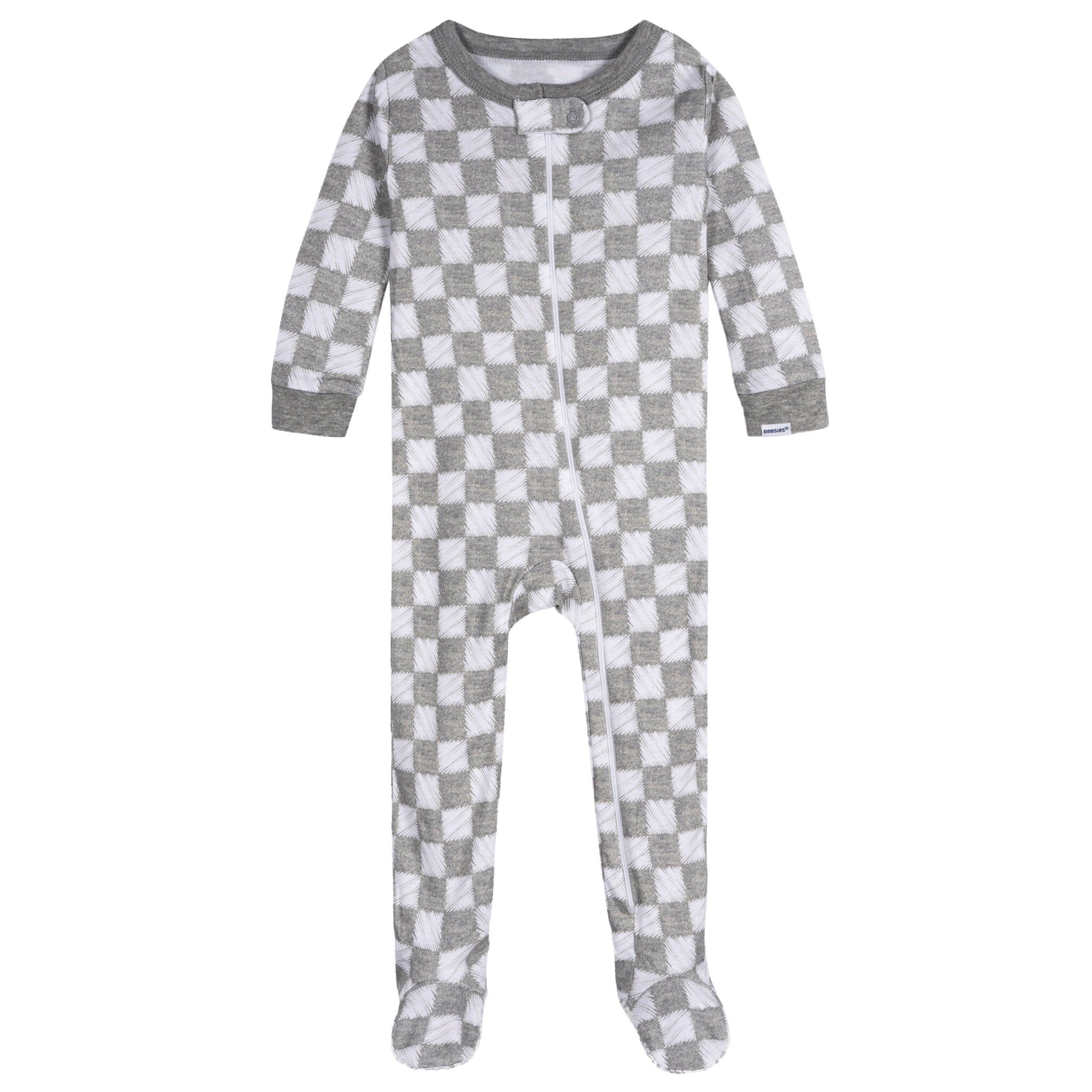 4-Pack Baby Boys Treats Snug Fit Footed Pajamas