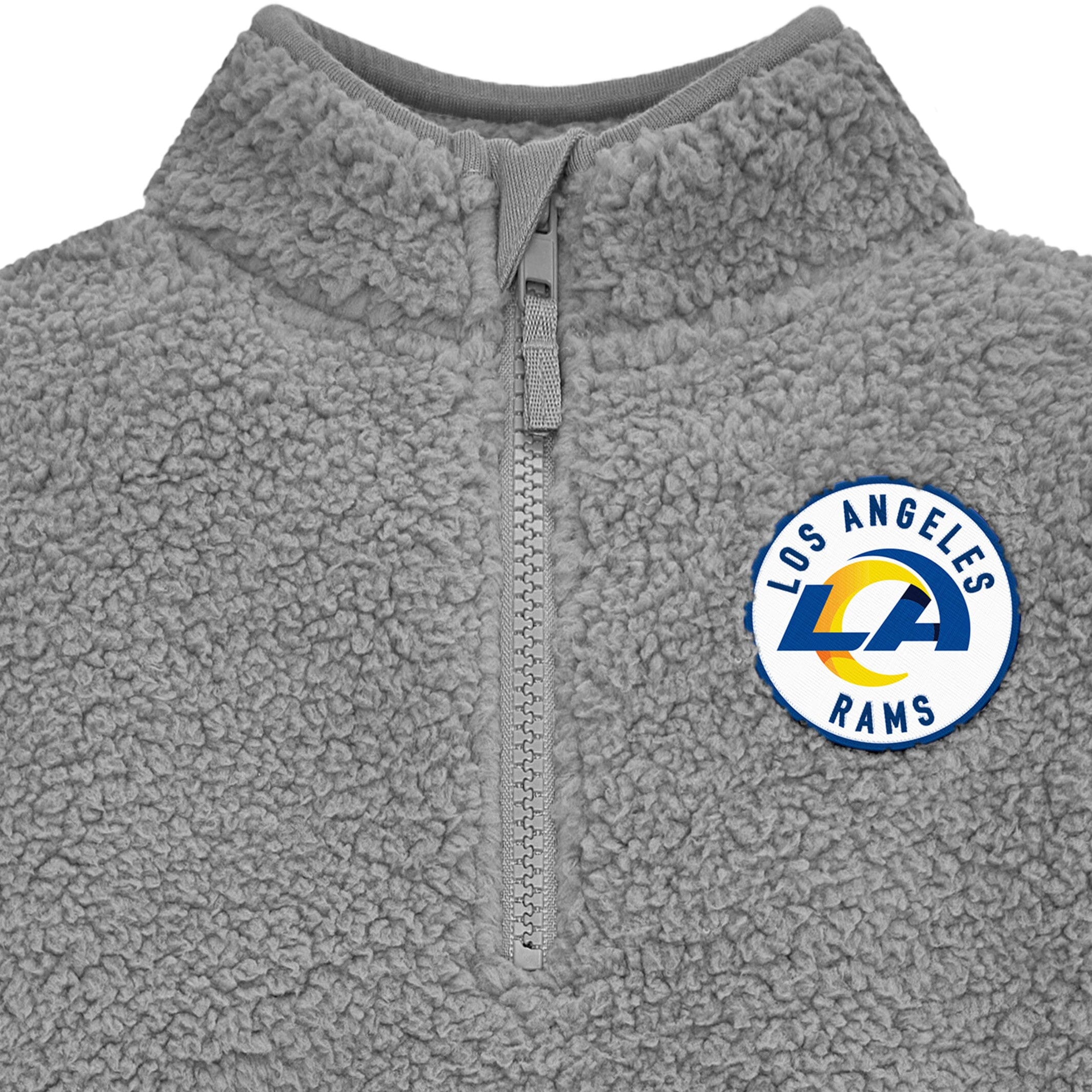 Infant & Toddler Los Angeles Rams 1/4 Zip Sherpa Top