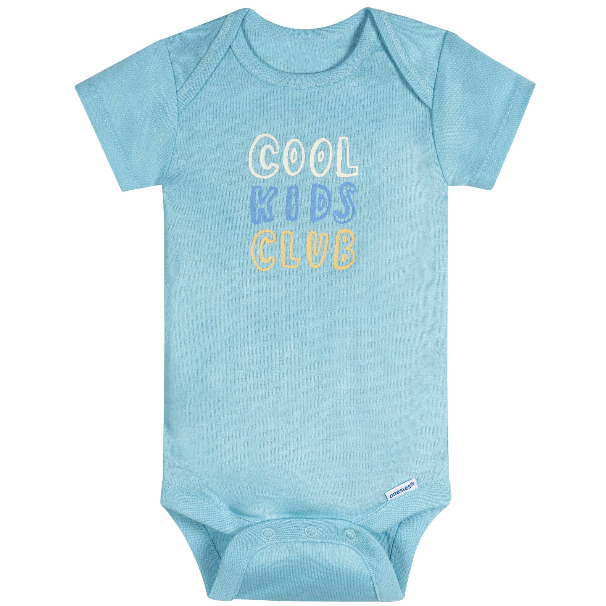 8-Pack Baby Boys Cool Kids Short Sleeve Onesies Bodysuits