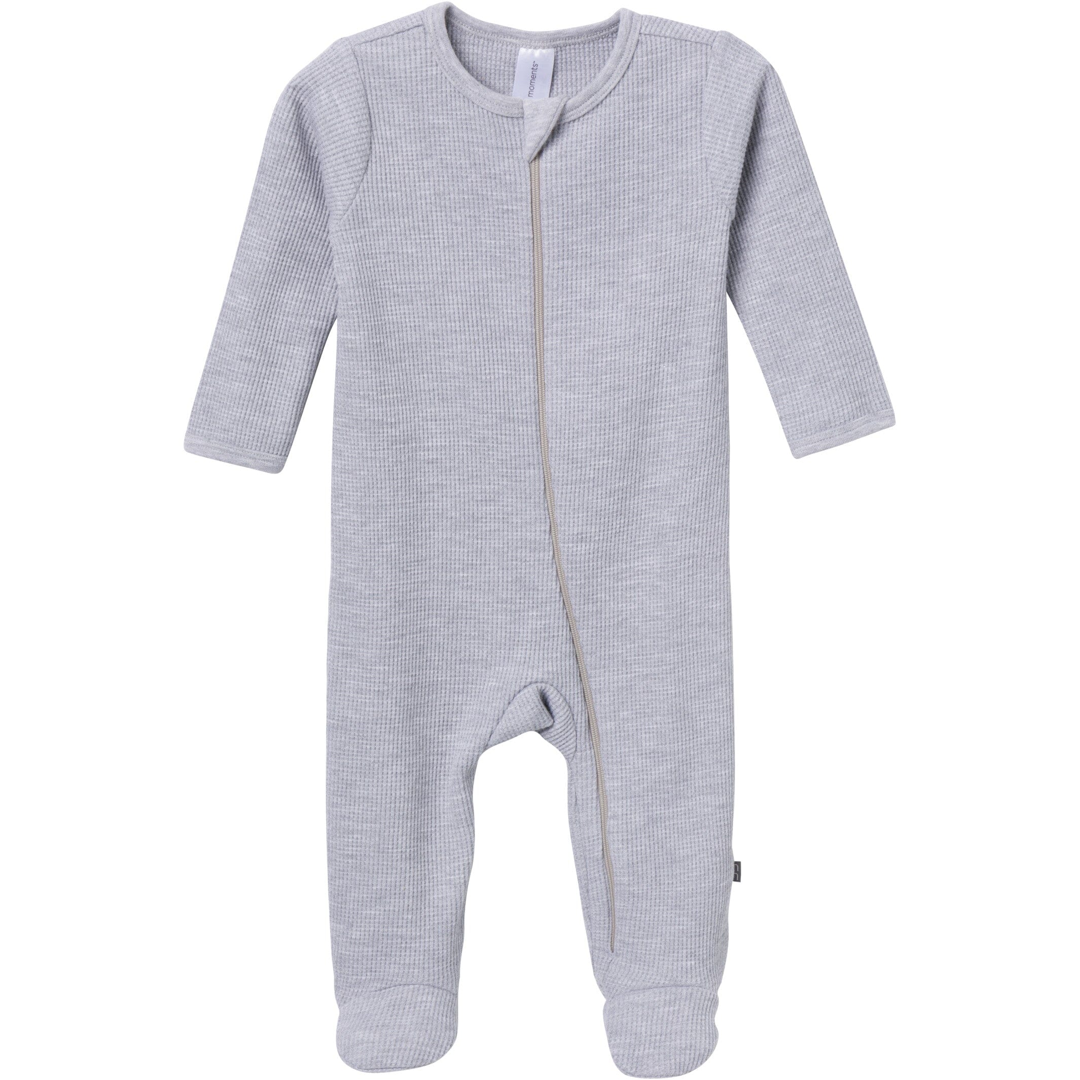 Baby Neutral Grey Heather Waffle Sleep 'N Play