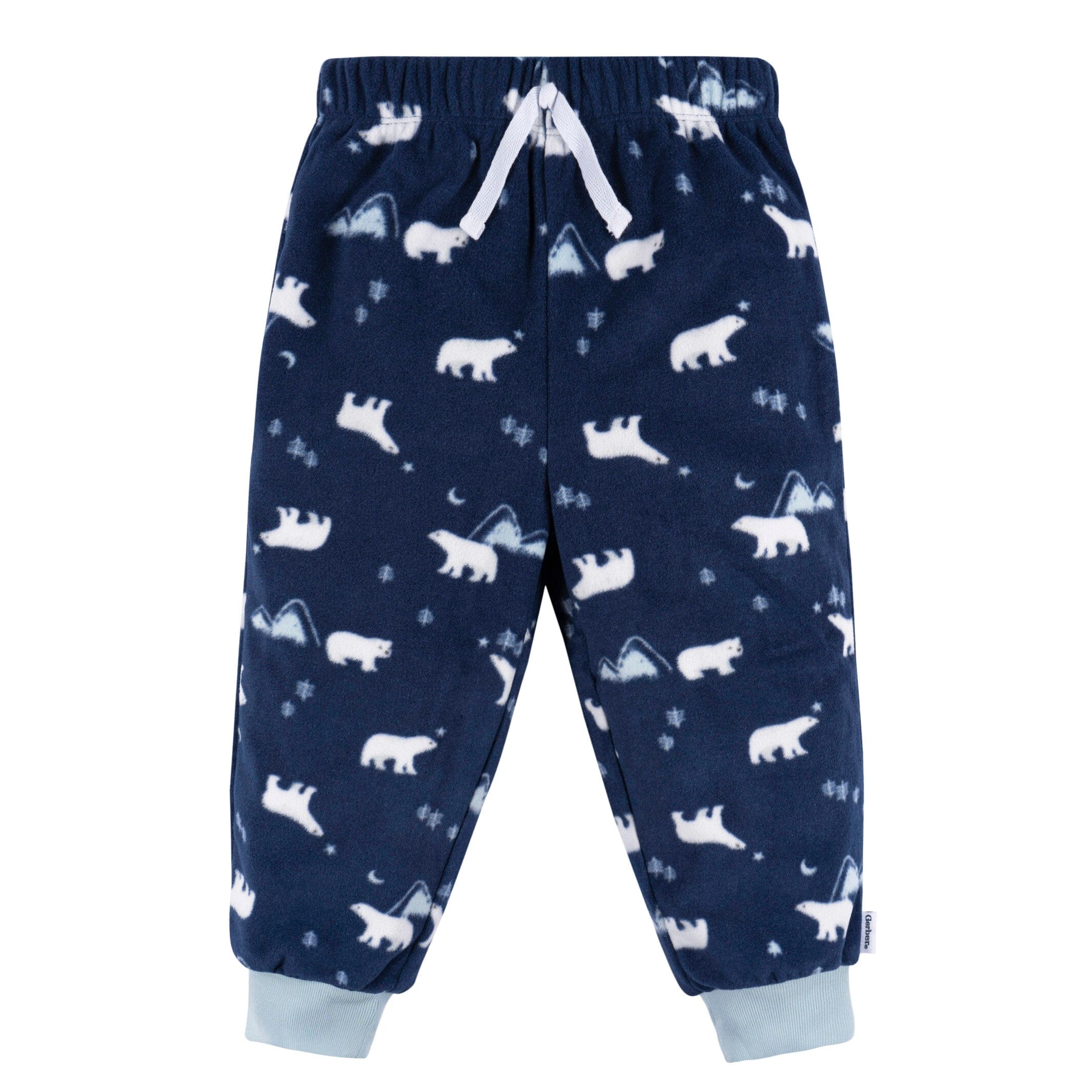 2-Piece Infant & Toddler Boys Polar Bears Fleece Pajamas