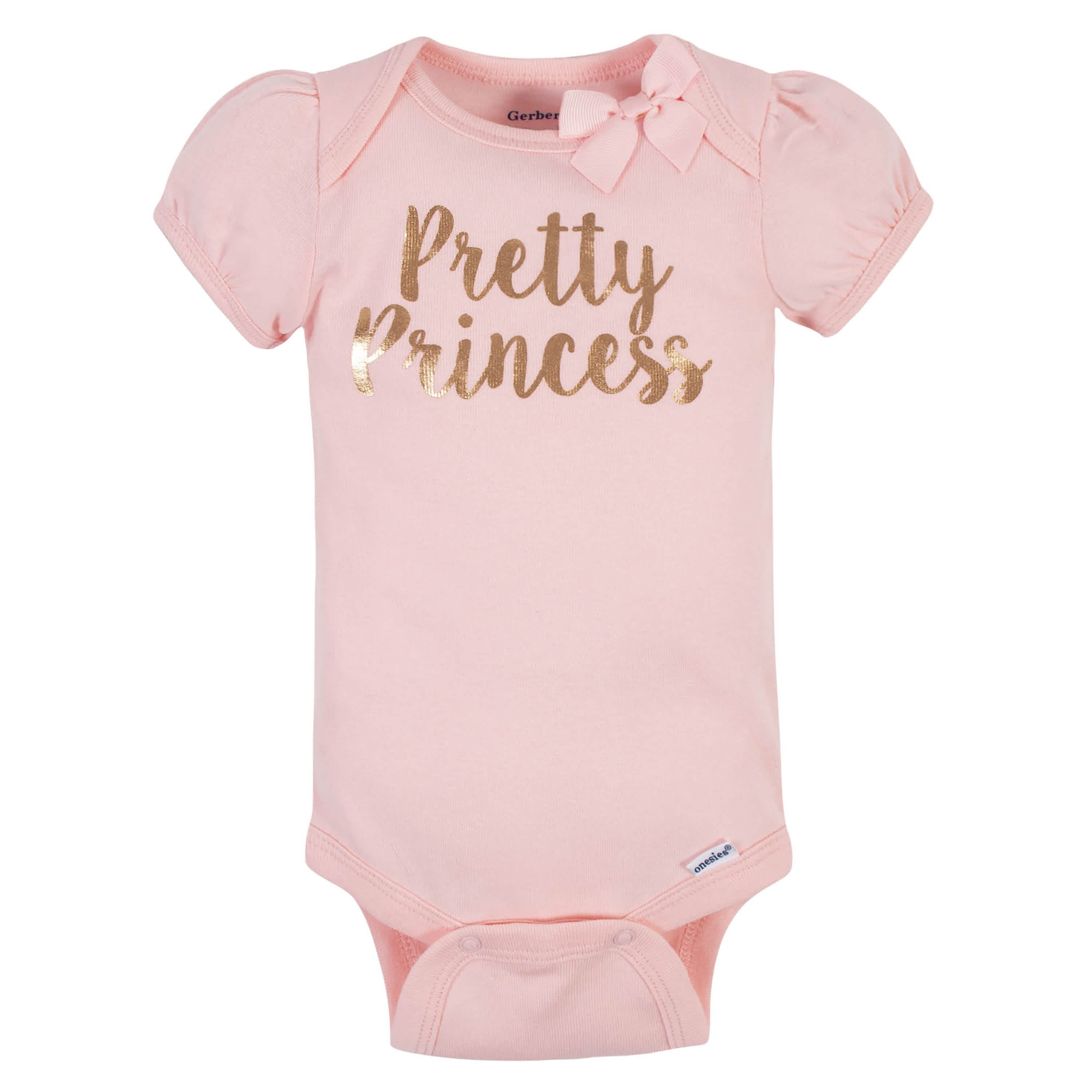 6-Piece Baby Girls Love You Onesies Bodysuits & Take-Me-Home Set