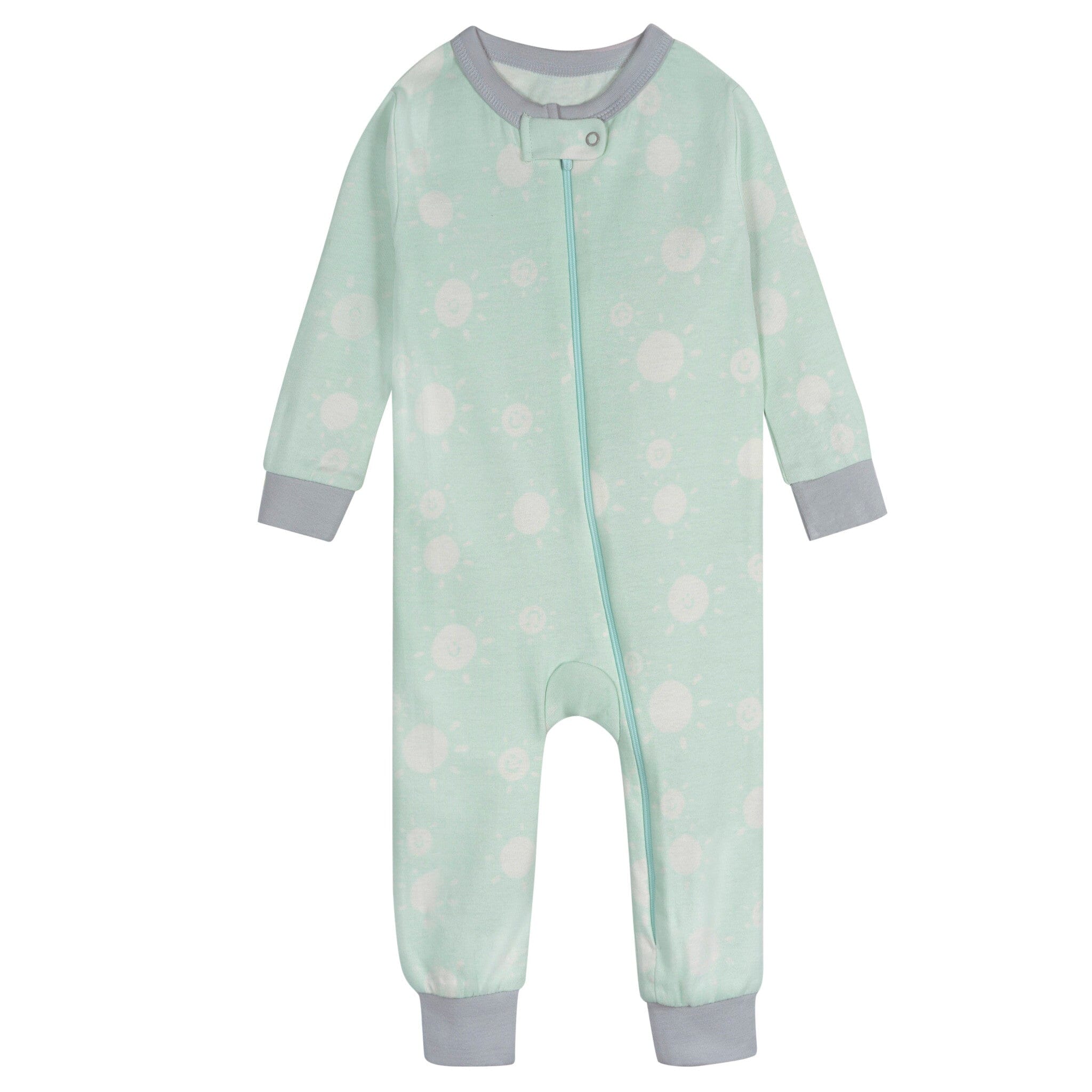 3-Pack Baby Neutral City Sunset Footless Pajamas