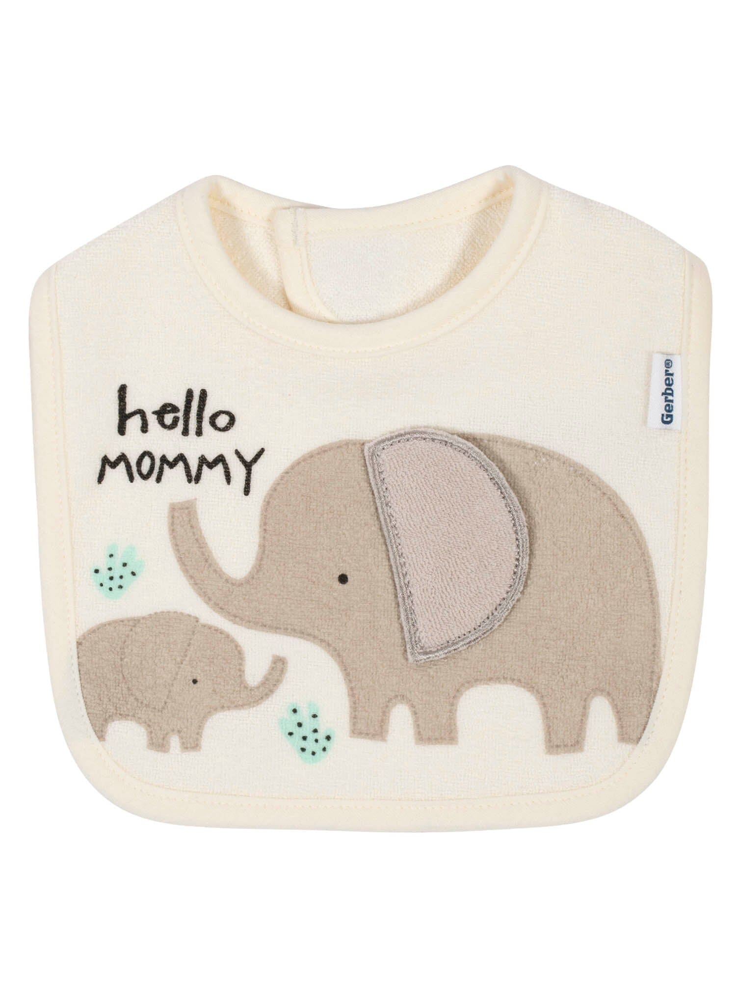 3-Pack Baby Neutral Ivory Bibs