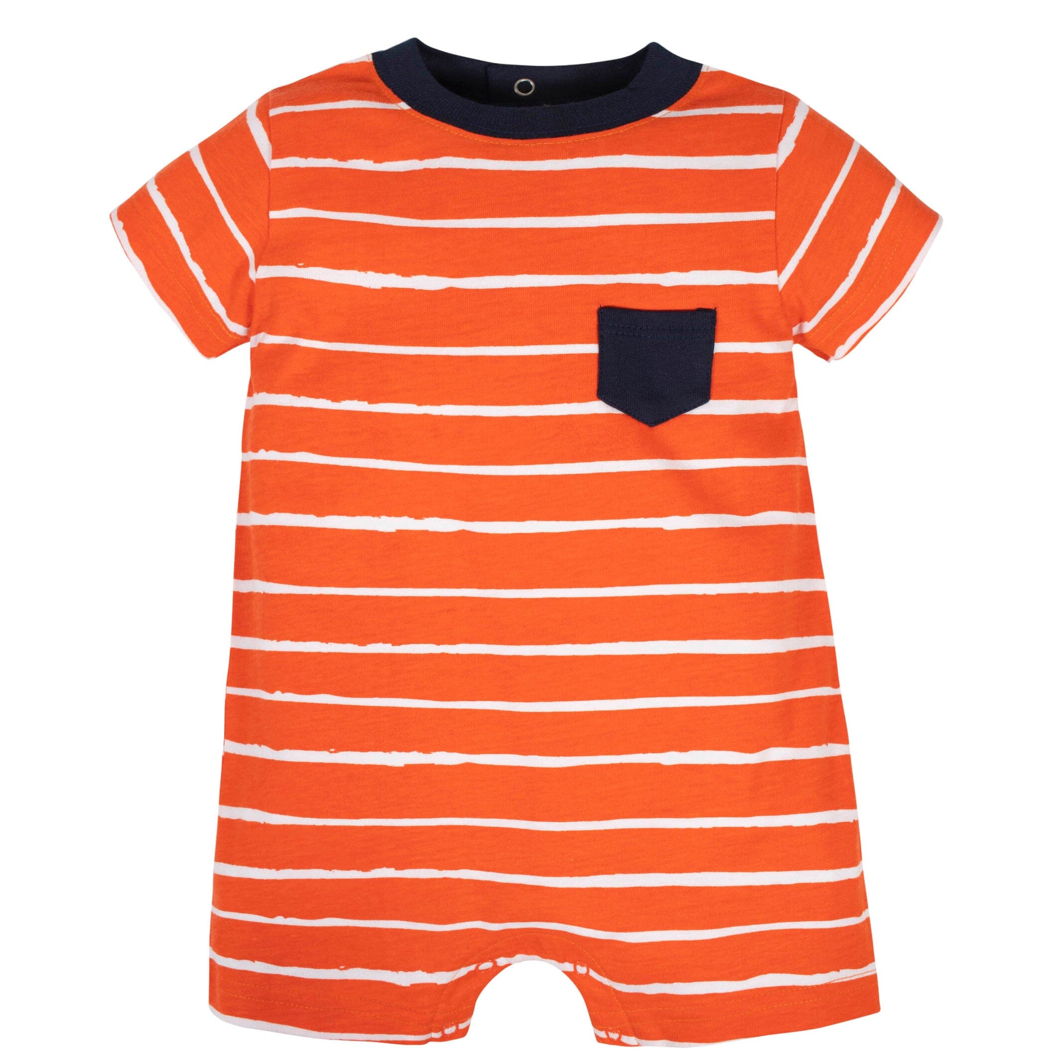 2-Pack Baby Boys Whale Rompers