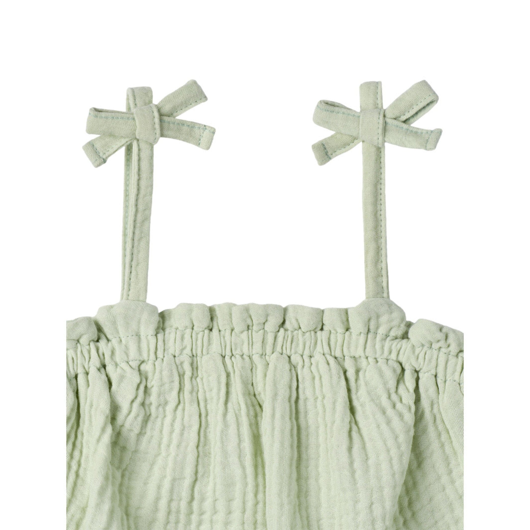 2-Piece Infant & Toddler Girls Mint Top & Short Set