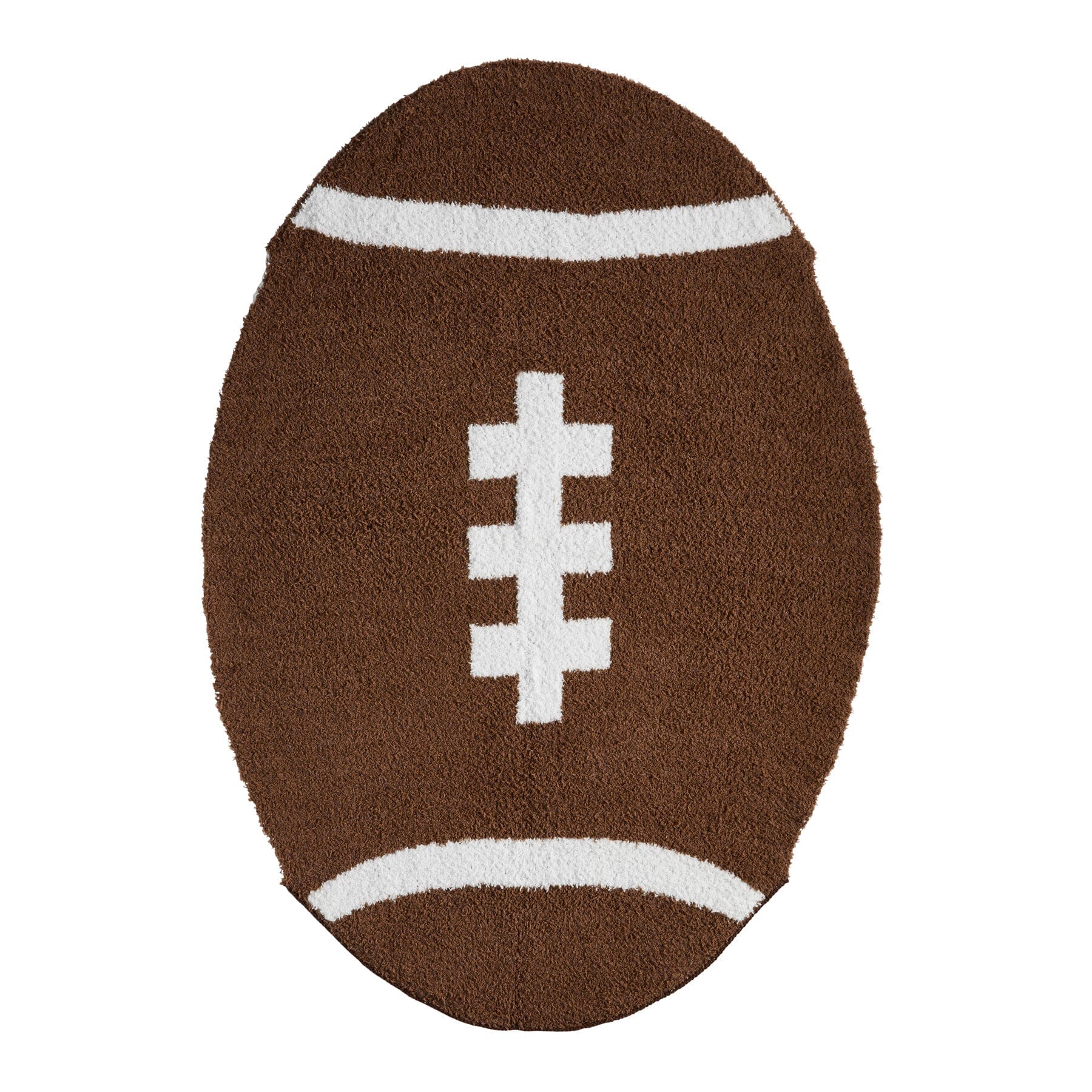 Mud Pie Chenille Football Blanket