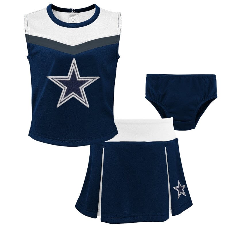 2-Piece Toddler Girl Dallas Cowboys Cheer Set