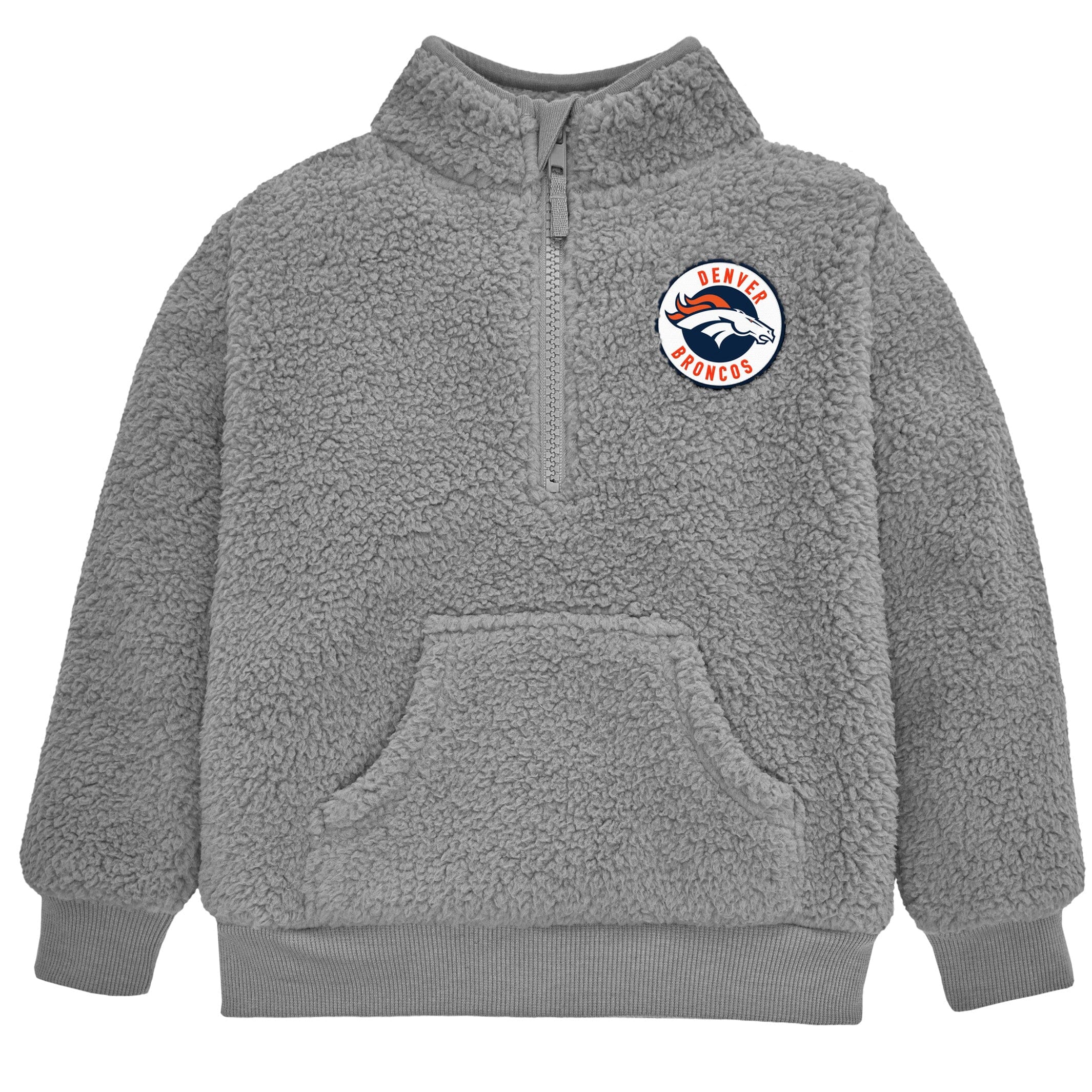 Infant & Toddler Denver Broncos 1/4 Zip Sherpa Top