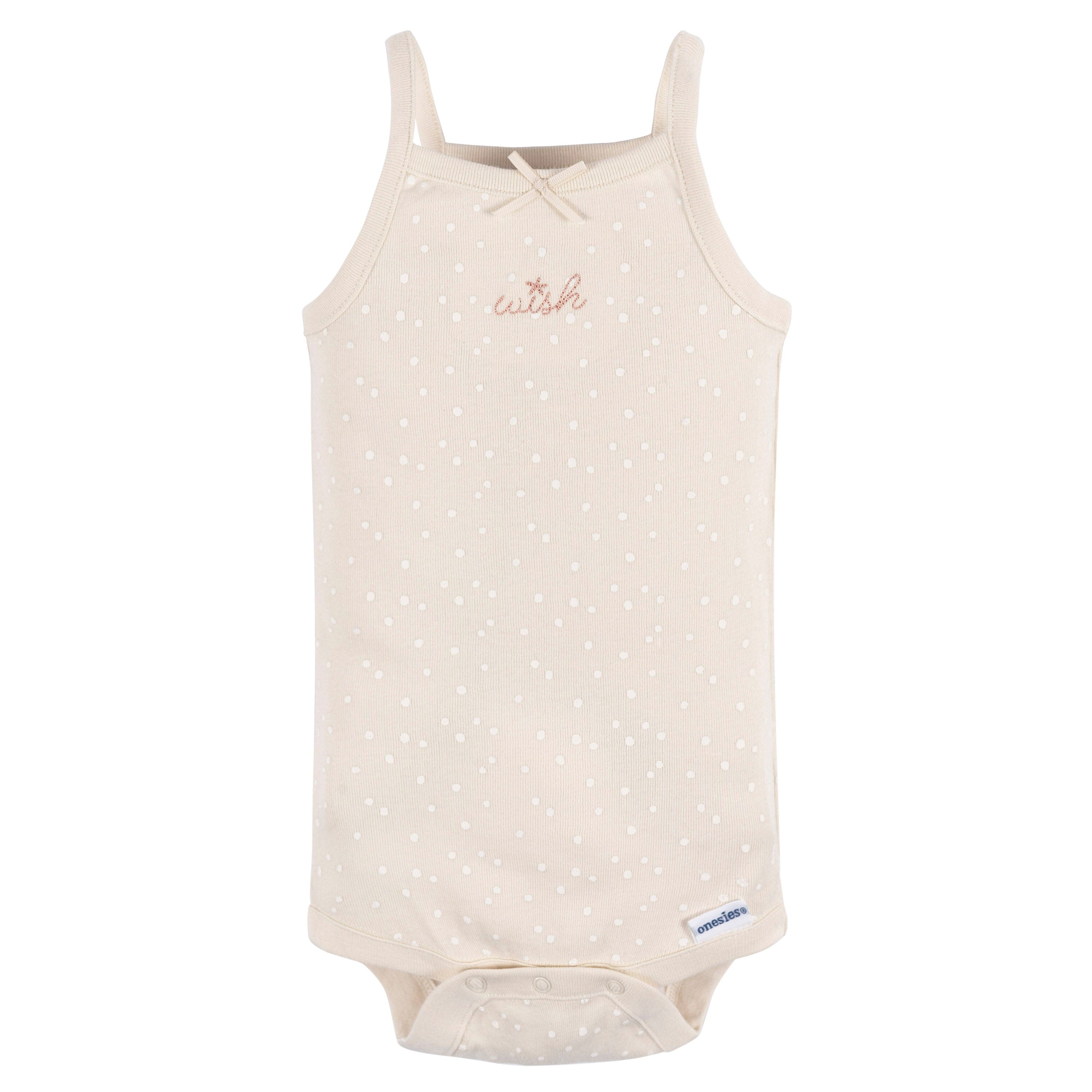 4-Pack Baby Girls Starfish Sleeveless Onesies Bodysuits