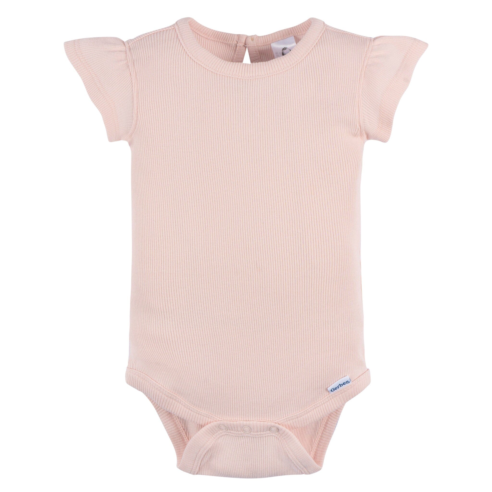 2-Pack Baby Girls Crystal Pink Bodysuit and Shorts Set