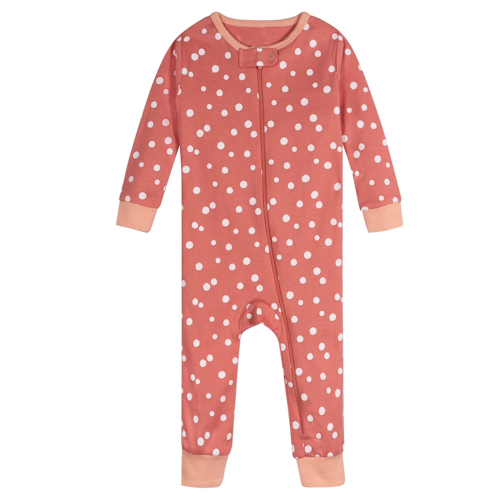 3-Pack Baby Girls Lemons Footless Pajamas