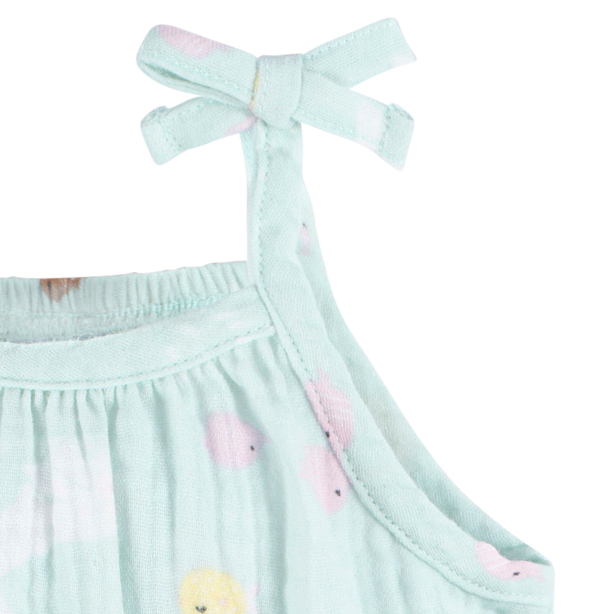 Baby Girls Ocean Bubble Romper