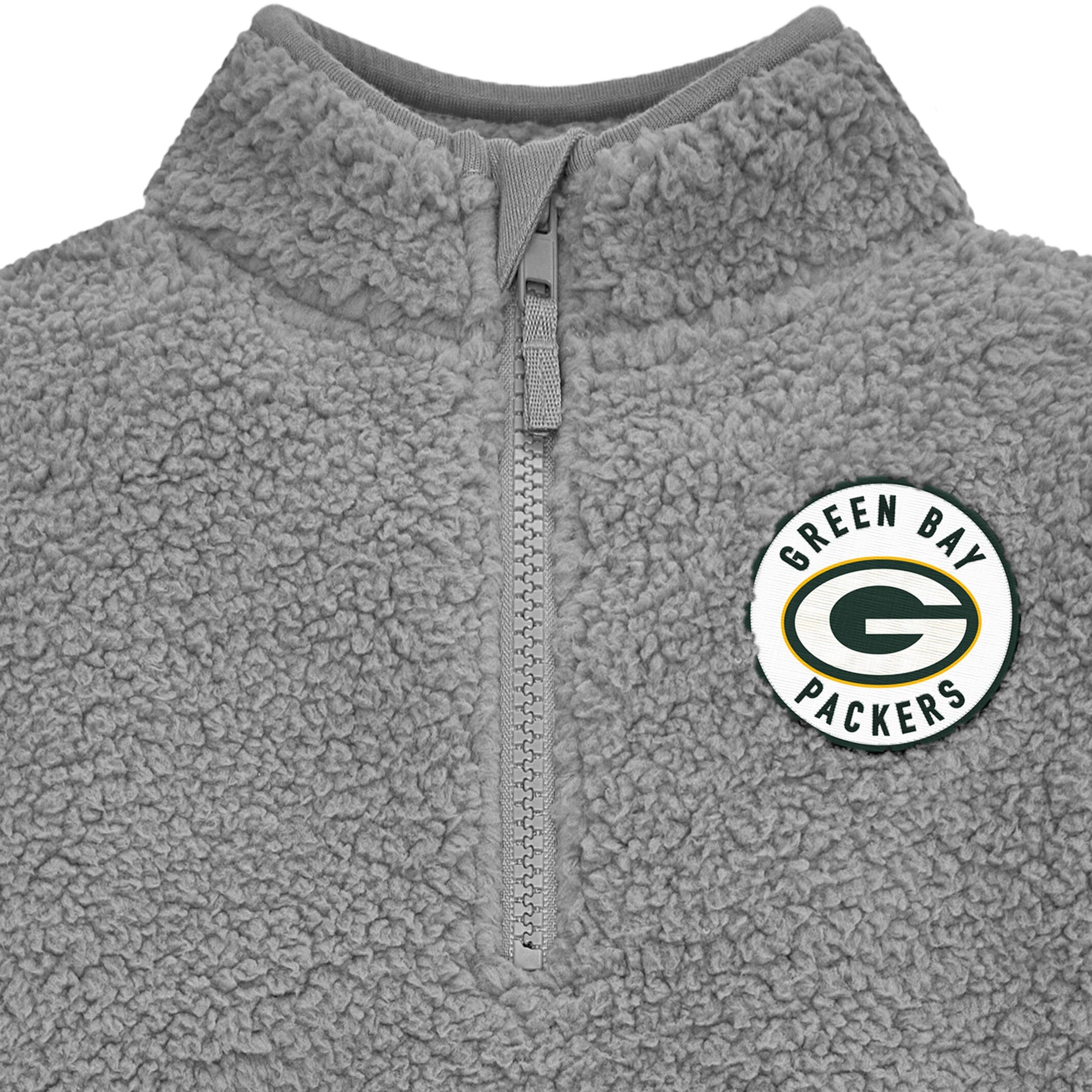 Infant & Toddler Green Bay Packers 1/4 Zip Sherpa Top