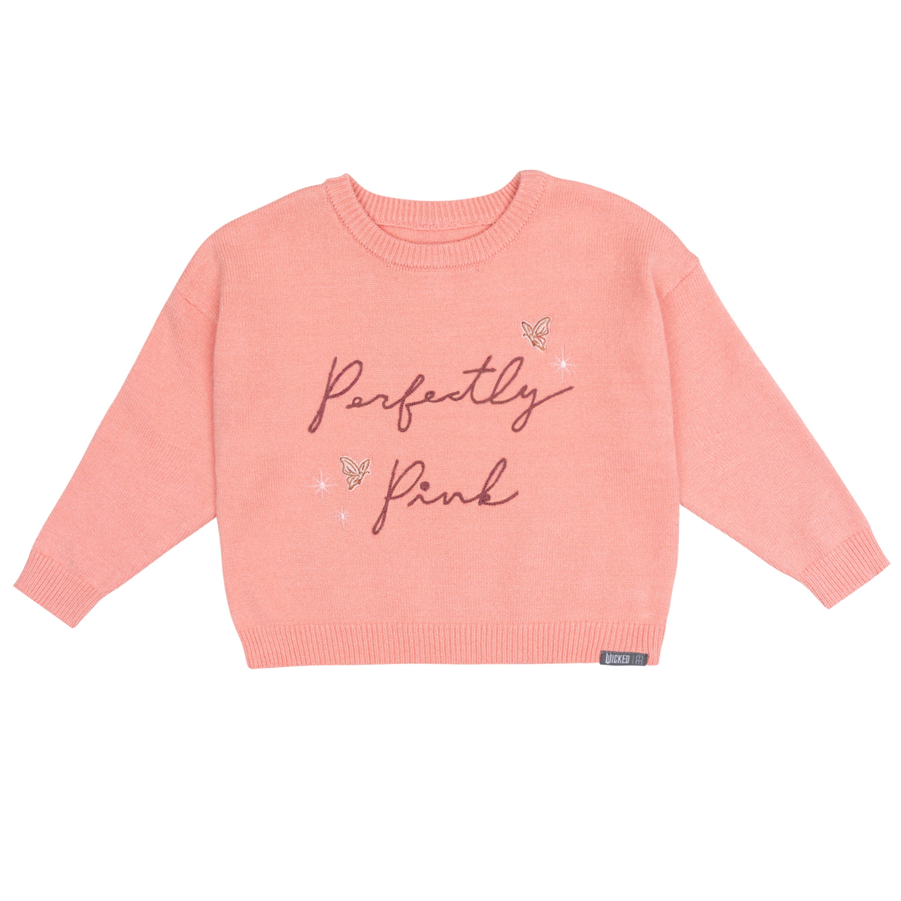 Infant & Toddler Girls Perfectly Pink Wicked Sweater