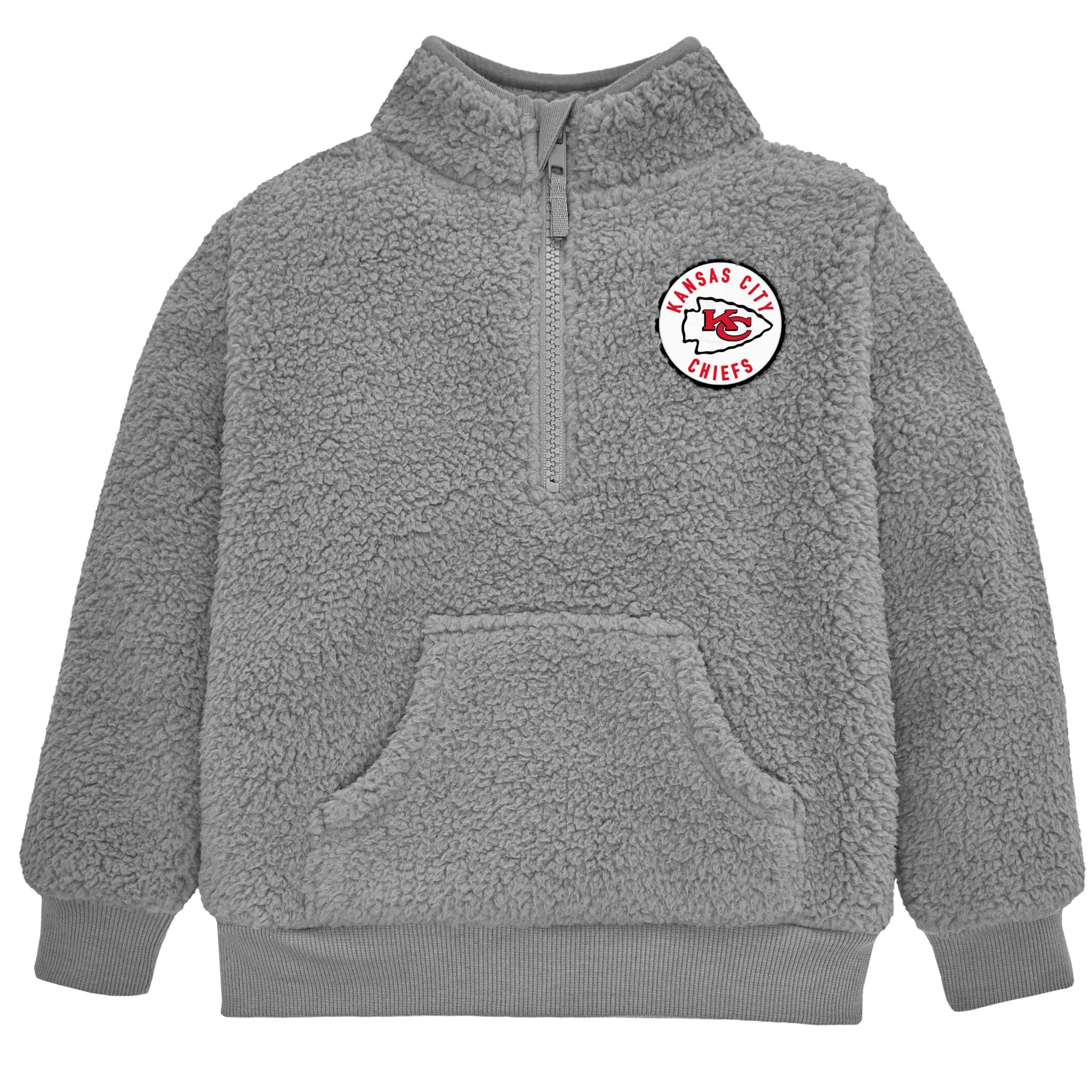 Infant & Toddler Kansas City Chiefs 1/4 Zip Sherpa Top