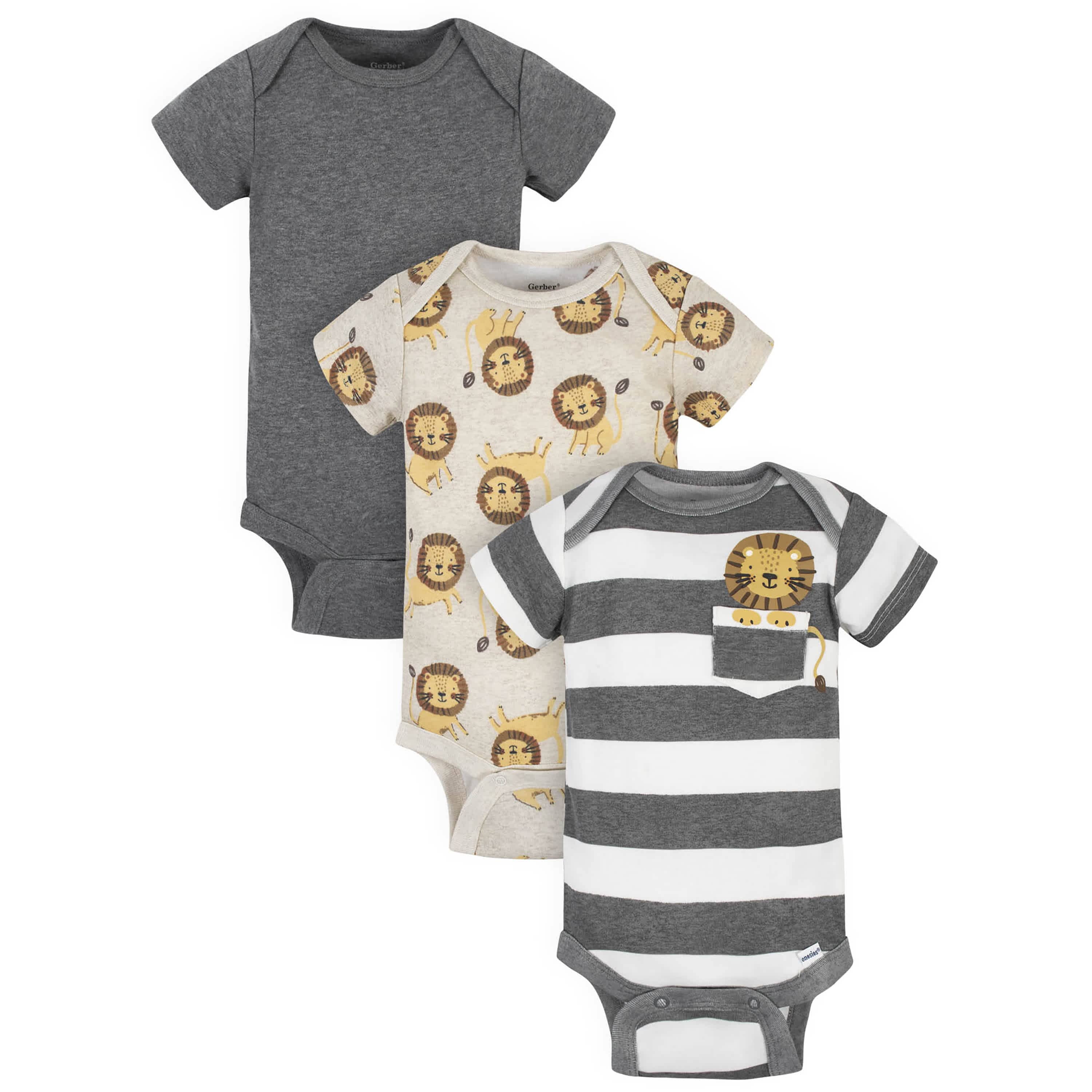 6-Piece Baby Boys Lion Onesies Bodysuits & Take-Me-Home Set