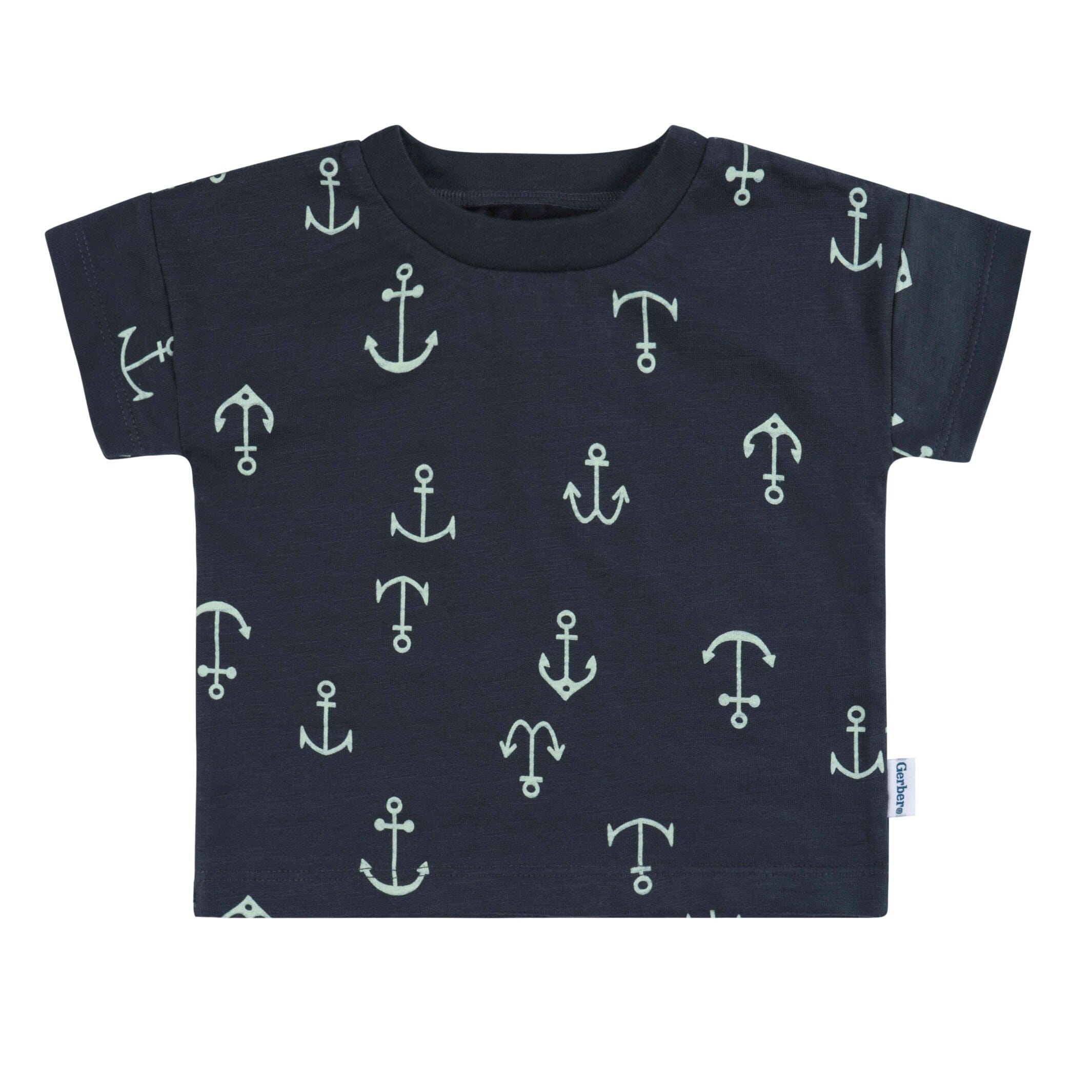 2-Piece Baby and Toddler Boys Anchor T-Shirt and Shorts Set