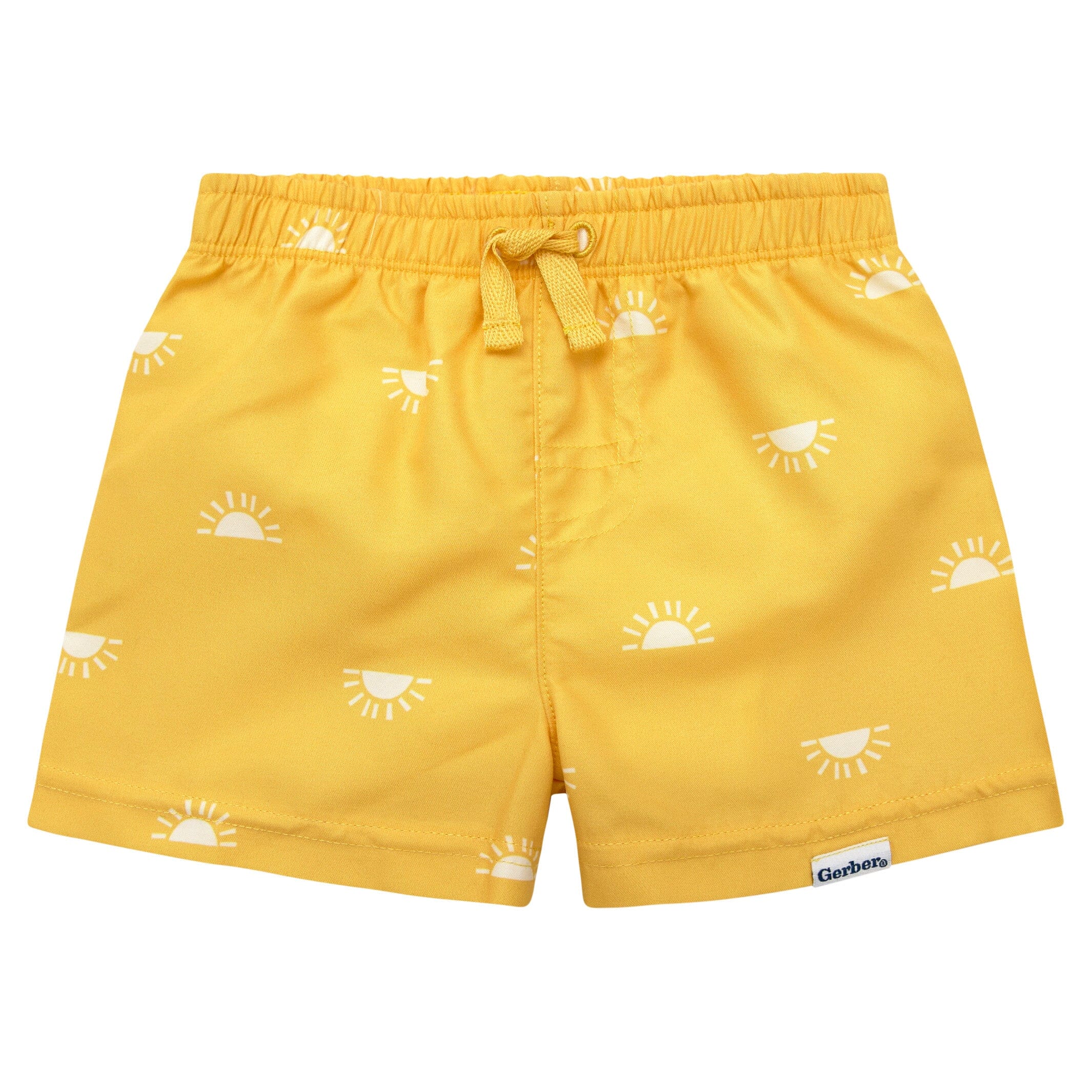 2-Pack Baby & Toddler Boys UPF 50+ Turtles & Suns Swim Trunks