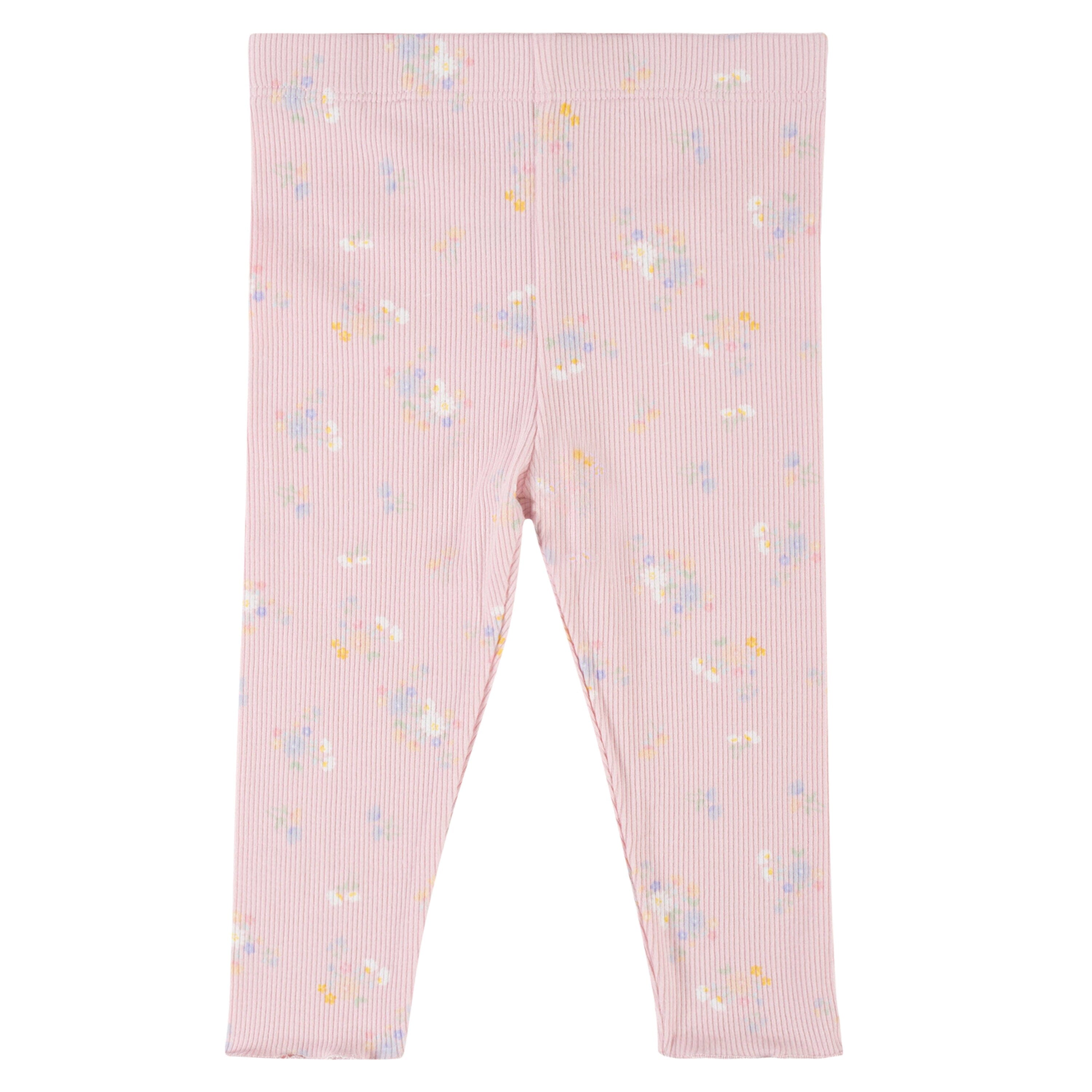 2-Piece Baby Girls Pink Short Sleeve Top & Leggings