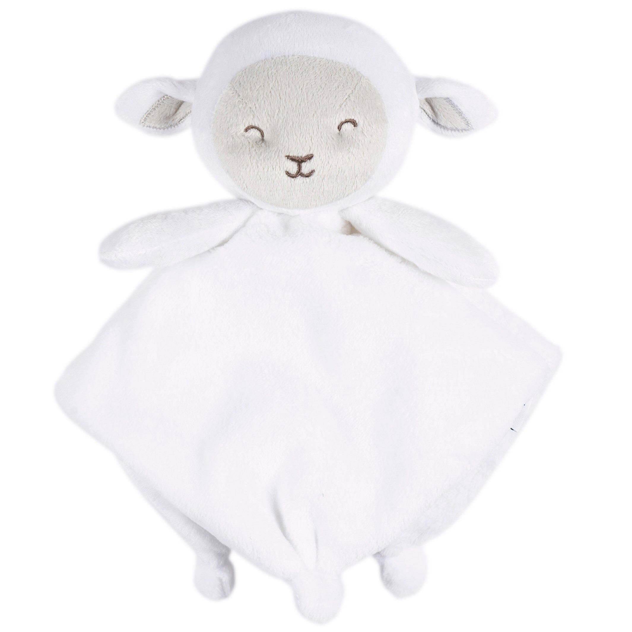 Embroidered 2-Piece Lamb Wearable Blanket & Security Blanket Set