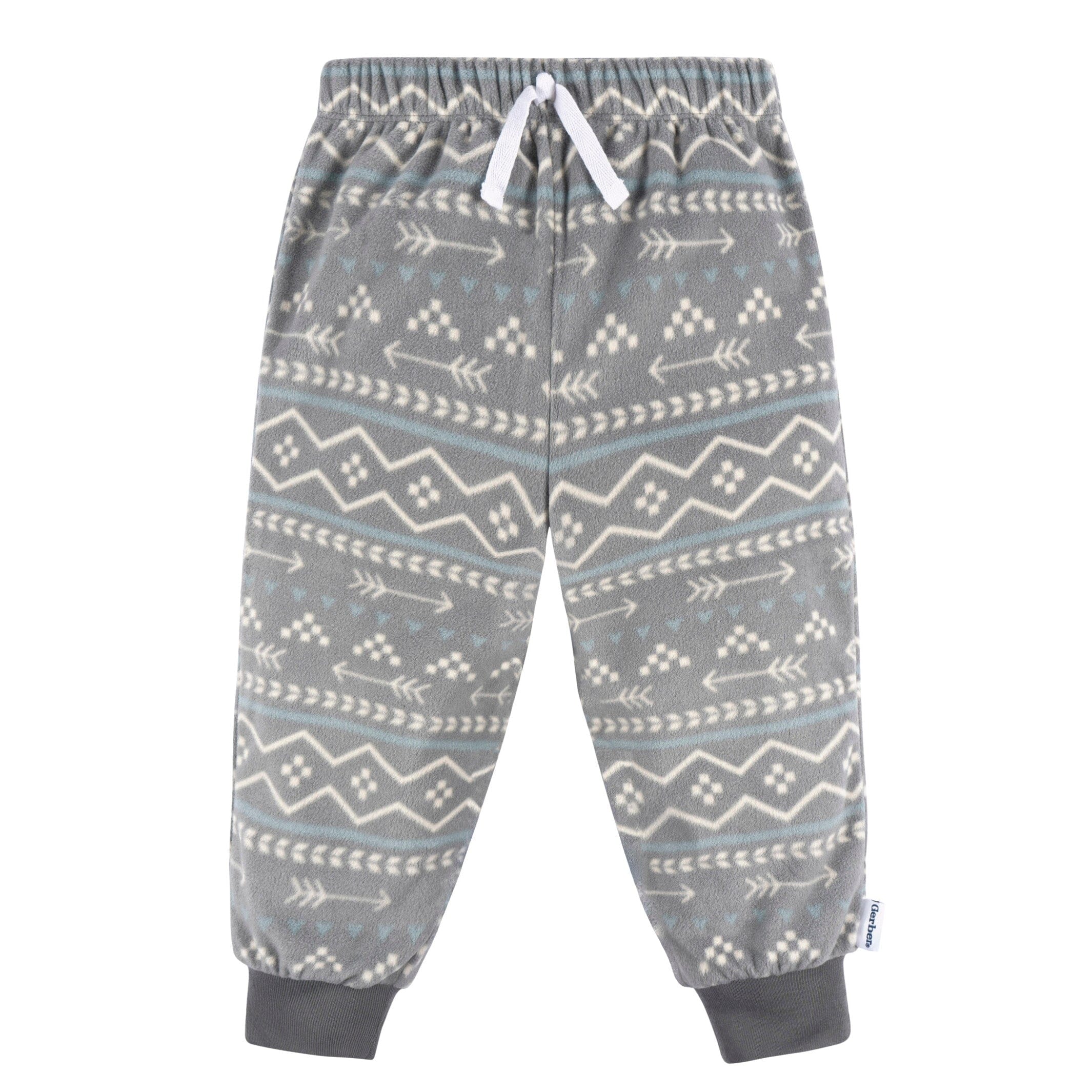 2-Piece Infant & Toddler Boys Fair Isle Fleece Pajamas