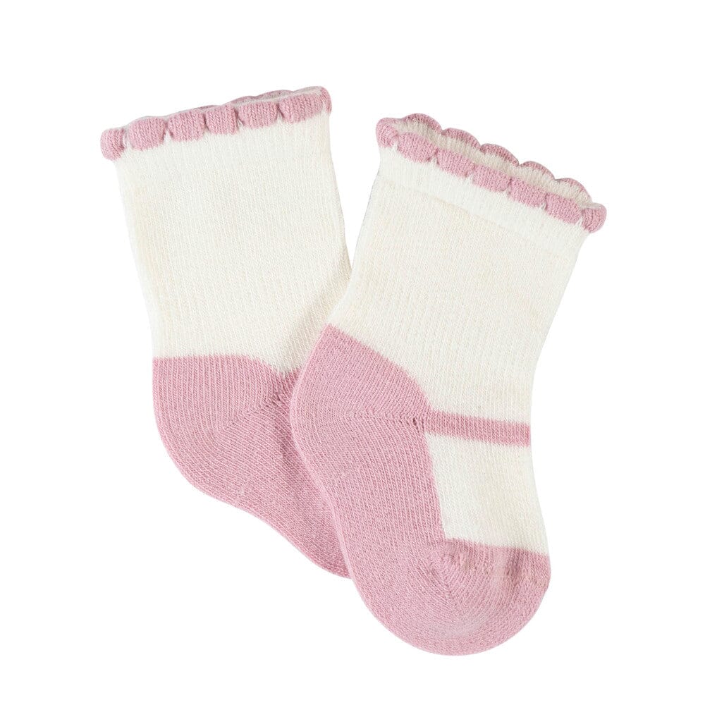 8-Pack Baby Girls Princess Wiggle-Proof Socks