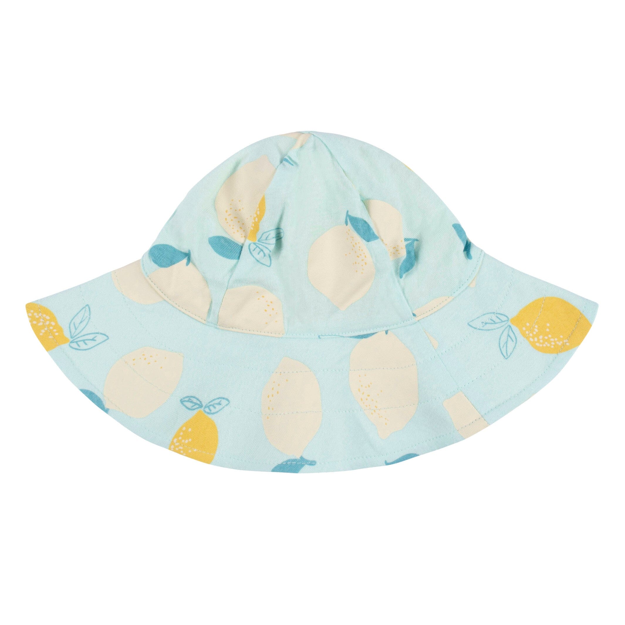 3-Piece Baby & Toddler Girls Little Lemon Dress, Diaper Cover & Reversible Sun Hat Set