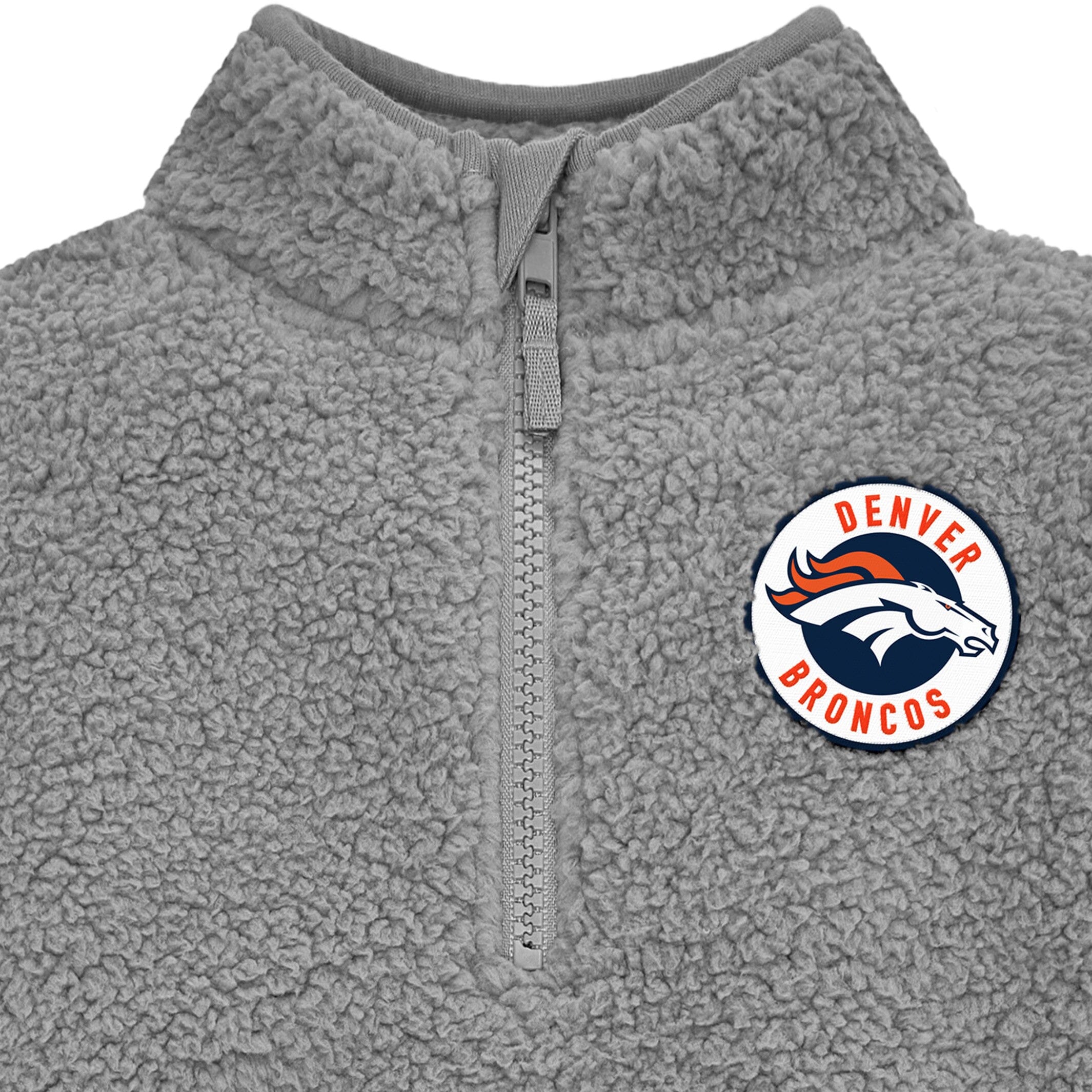 Infant & Toddler Denver Broncos 1/4 Zip Sherpa Top