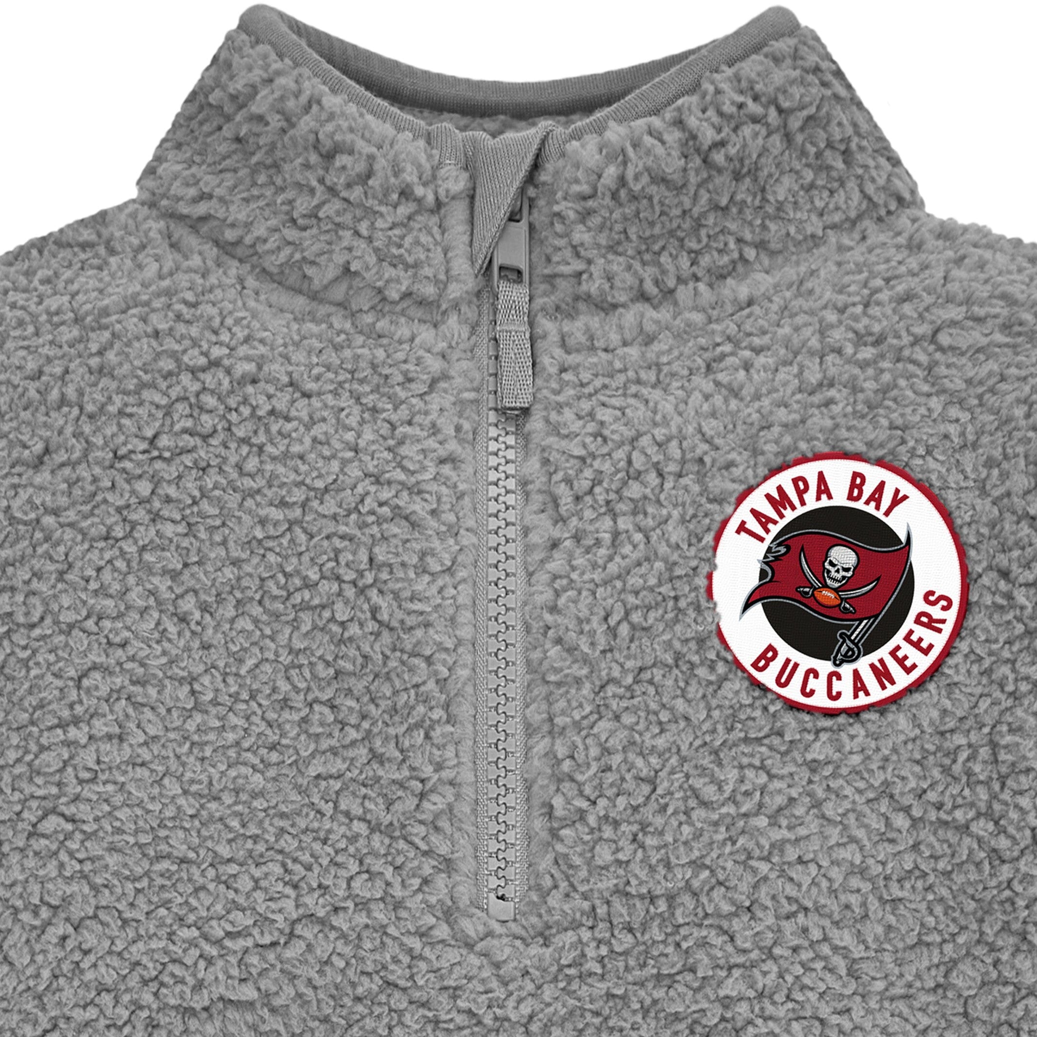 Infant & Toddler Tampa Bay Buccaneers 1/4 Zip Sherpa Top