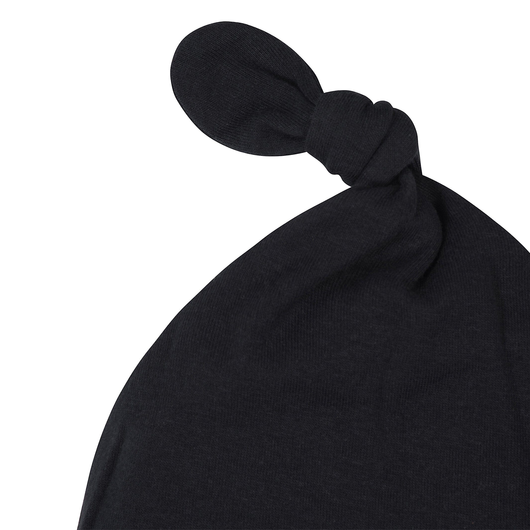 Baby Boys Black Organic Cap