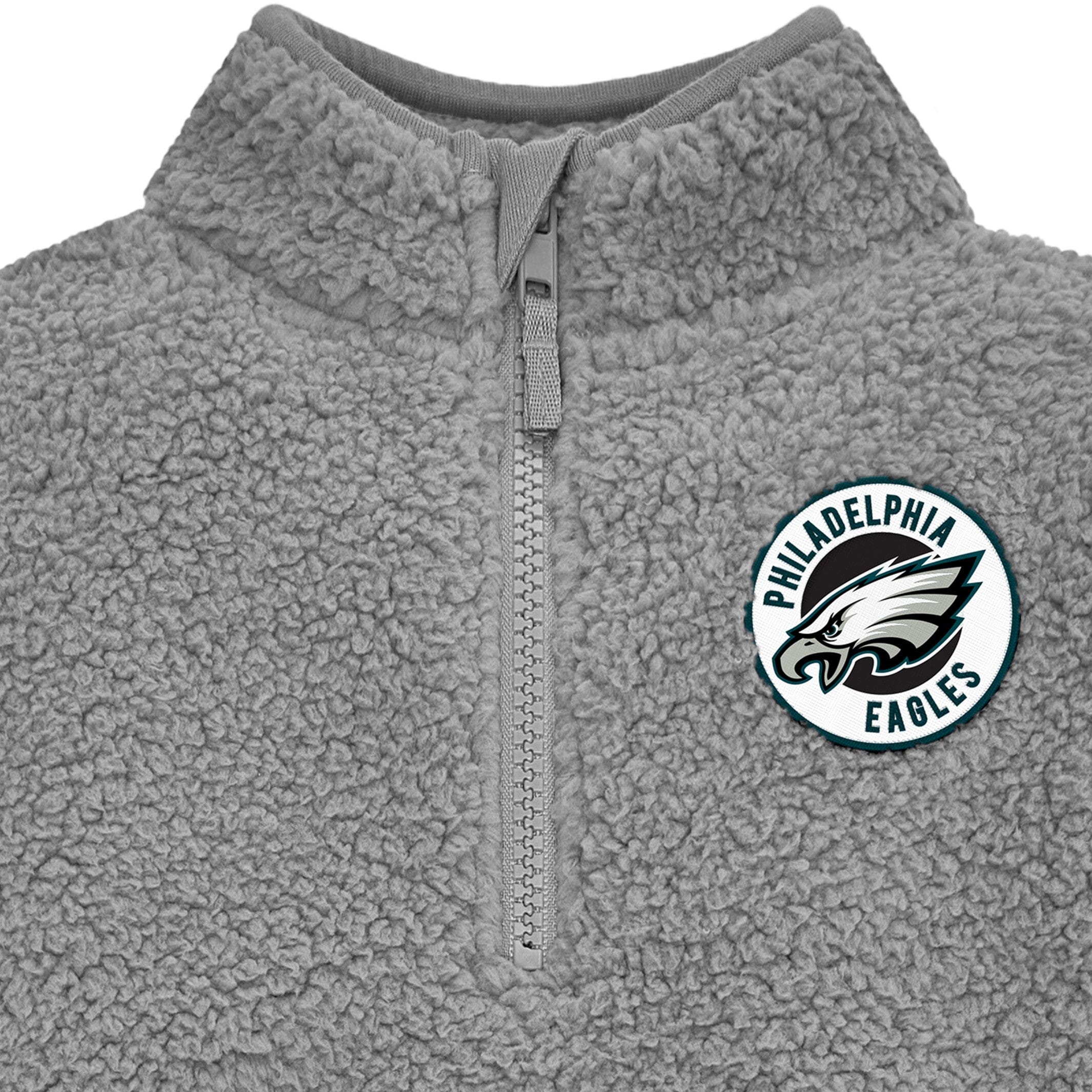 Infant & Toddler Philadelphia Eagles 1/4 Zip Sherpa Top