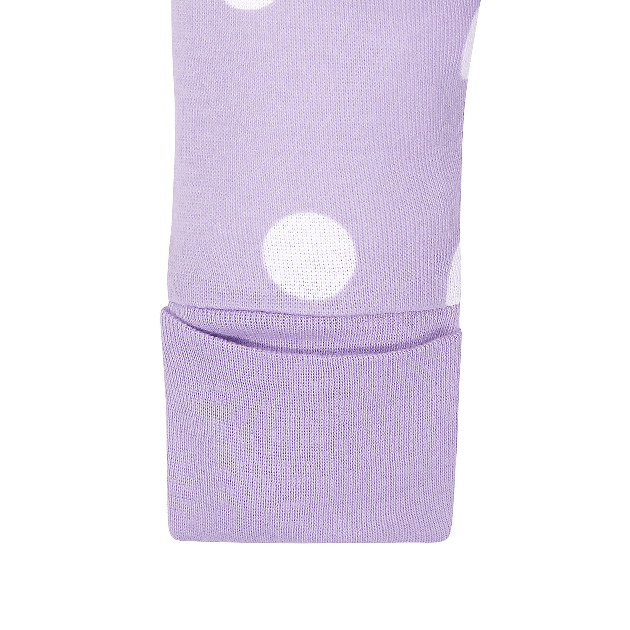 Baby Girls Dots Organic Coveralls