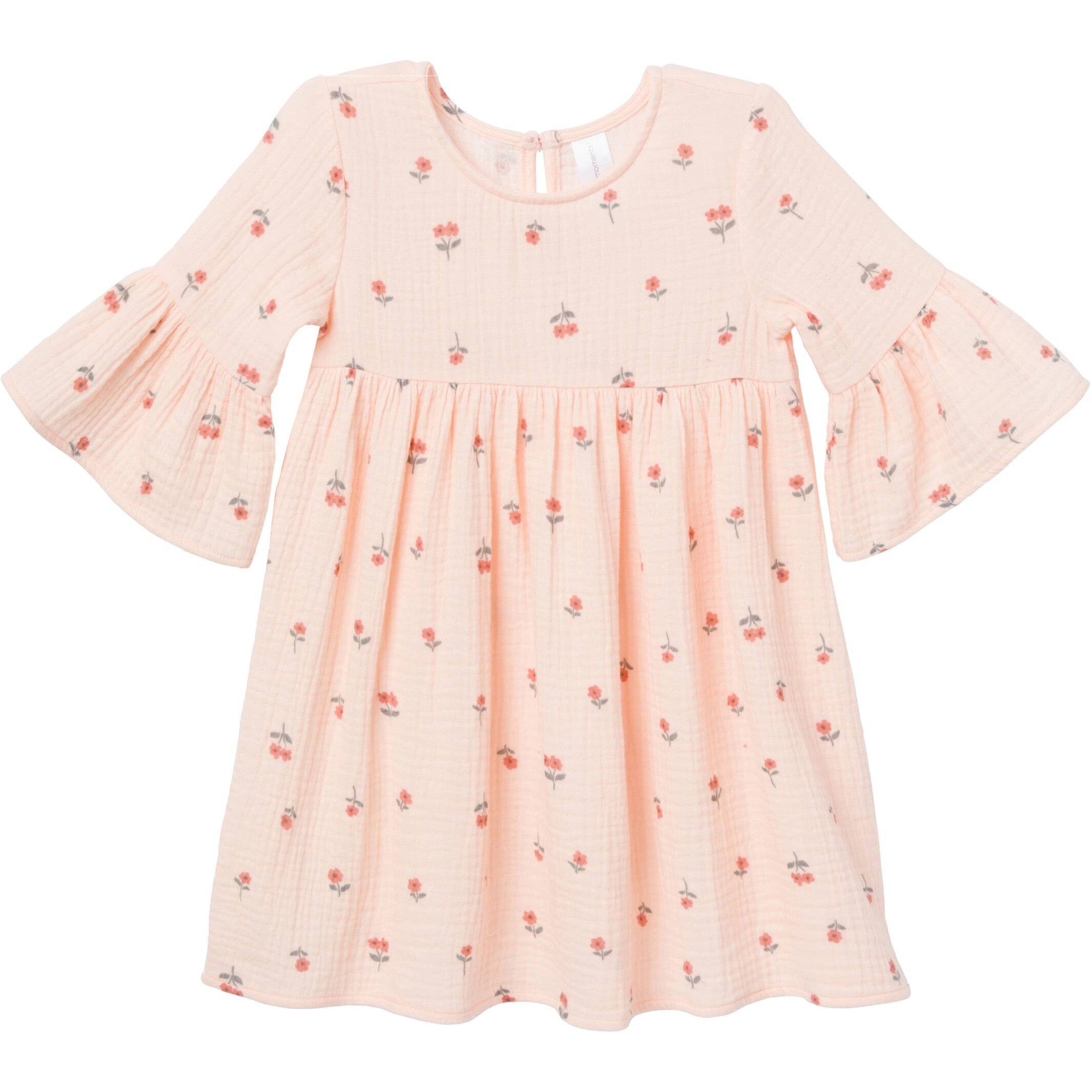 Mommy & Me Light Pink Daisies Gauze Dresses Bundle