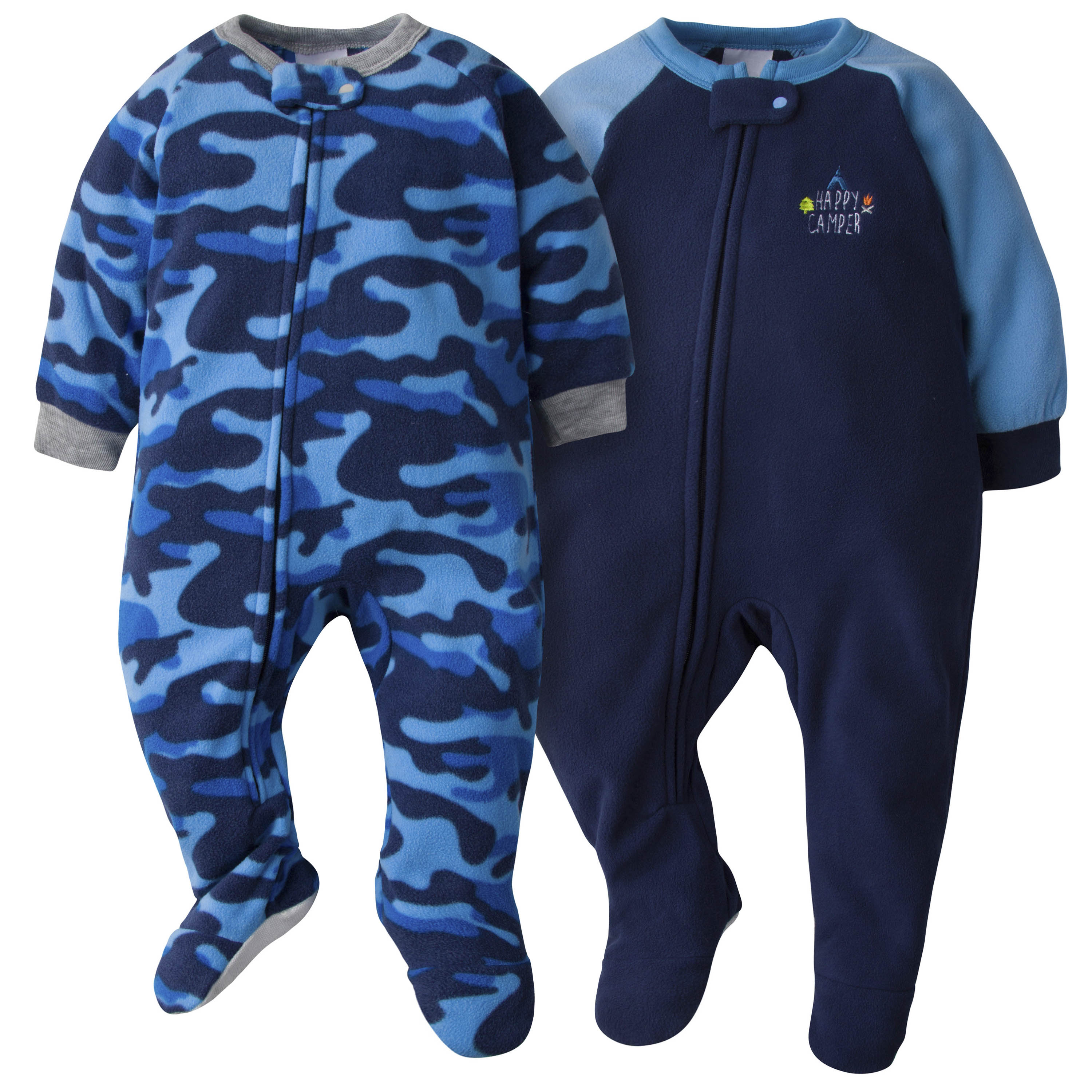 2-Pack Fleece Pajamas - Camo