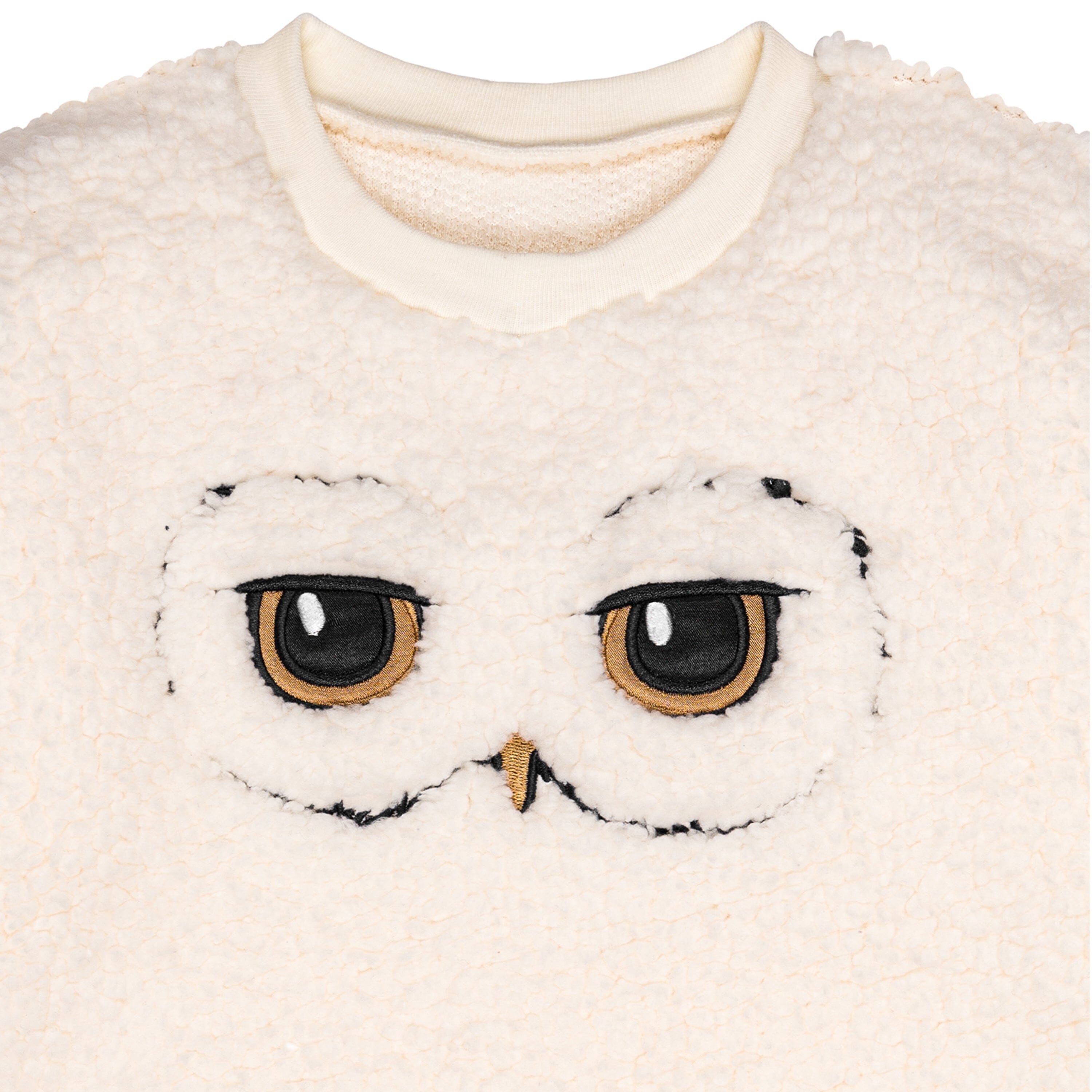 Infant and Toddler Neutral Hedwig Drop Shoulder Top