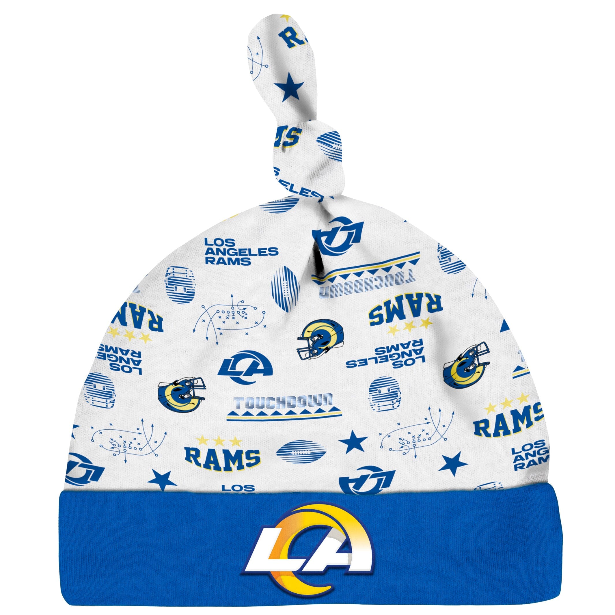 3-Piece Baby Boys Rams Bodysuit, Sleep 'N Play & Cap Set