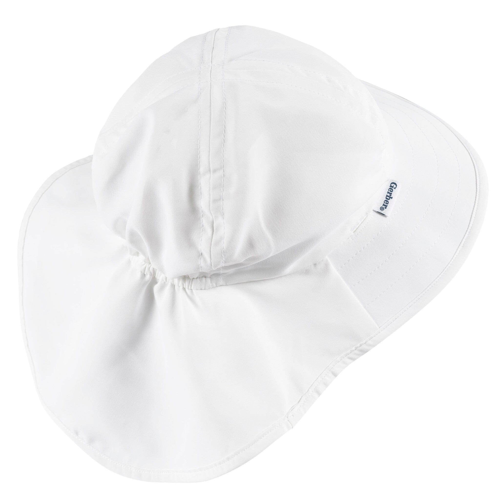 Baby Neutral White Swim Hat