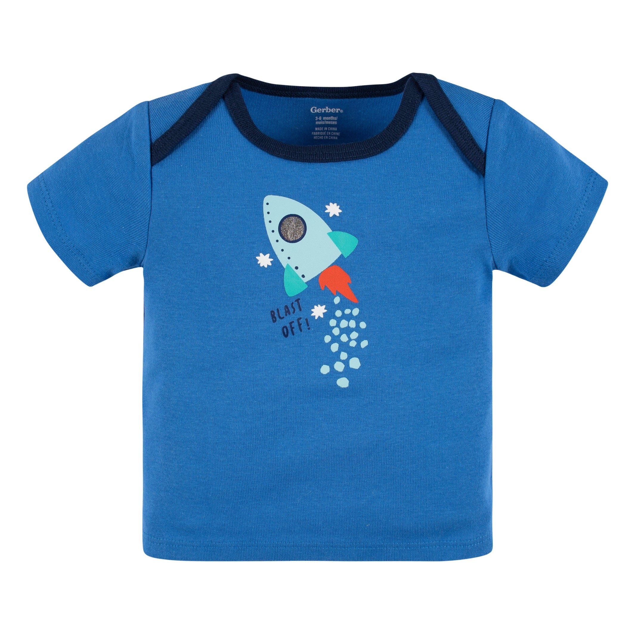 4-Piece Baby Boys Future Space Explorer Onesies Bodysuit, Tee, Shorts & Pant Set